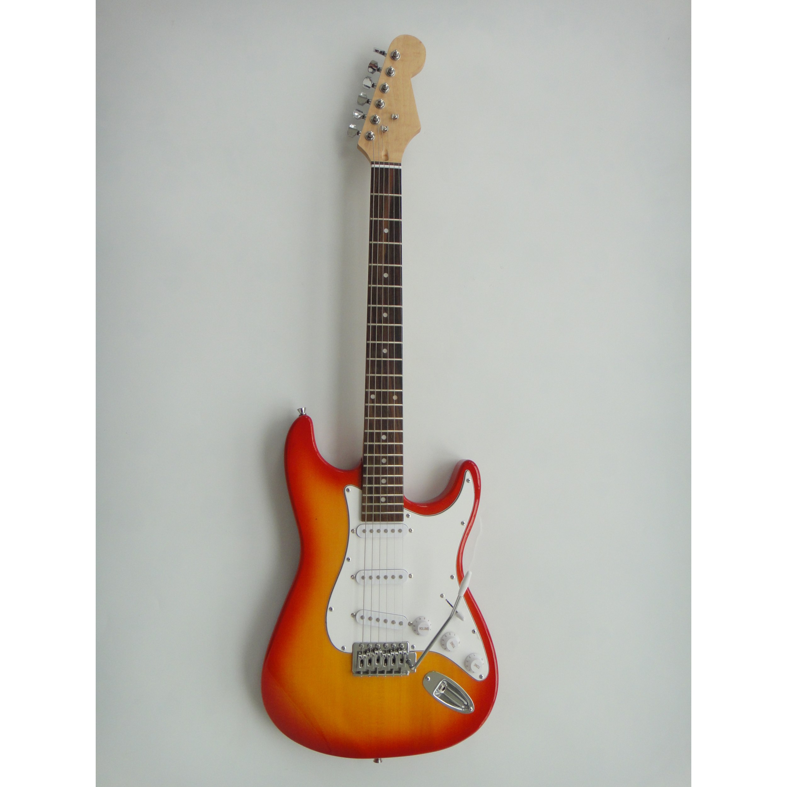 Guitarra Eléctrica Afanti SSS Pickups Cuerpo de Caoba Modelo St