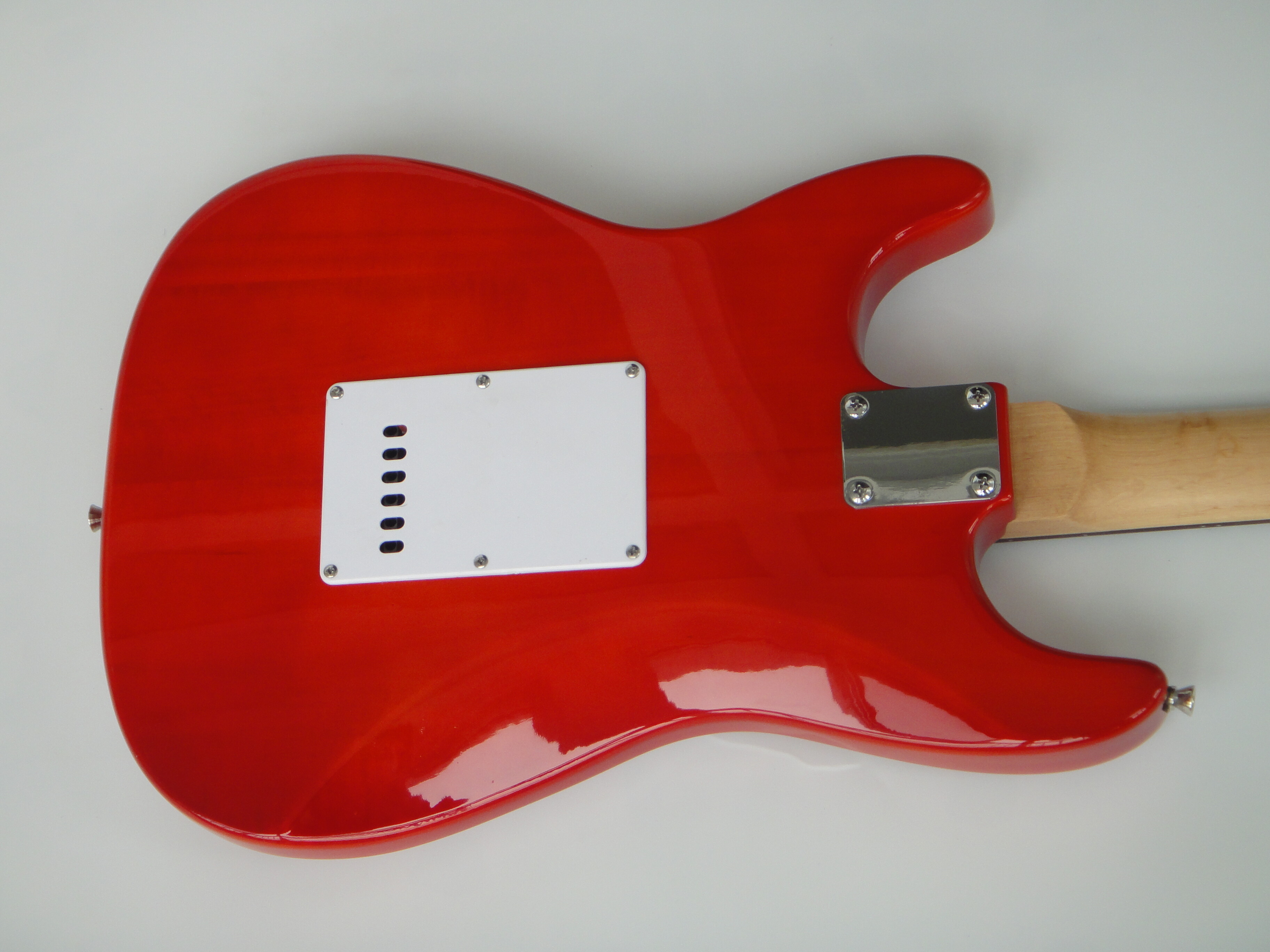 Guitarra Eléctrica Afanti SSS Pickups Cuerpo de Caoba Modelo St