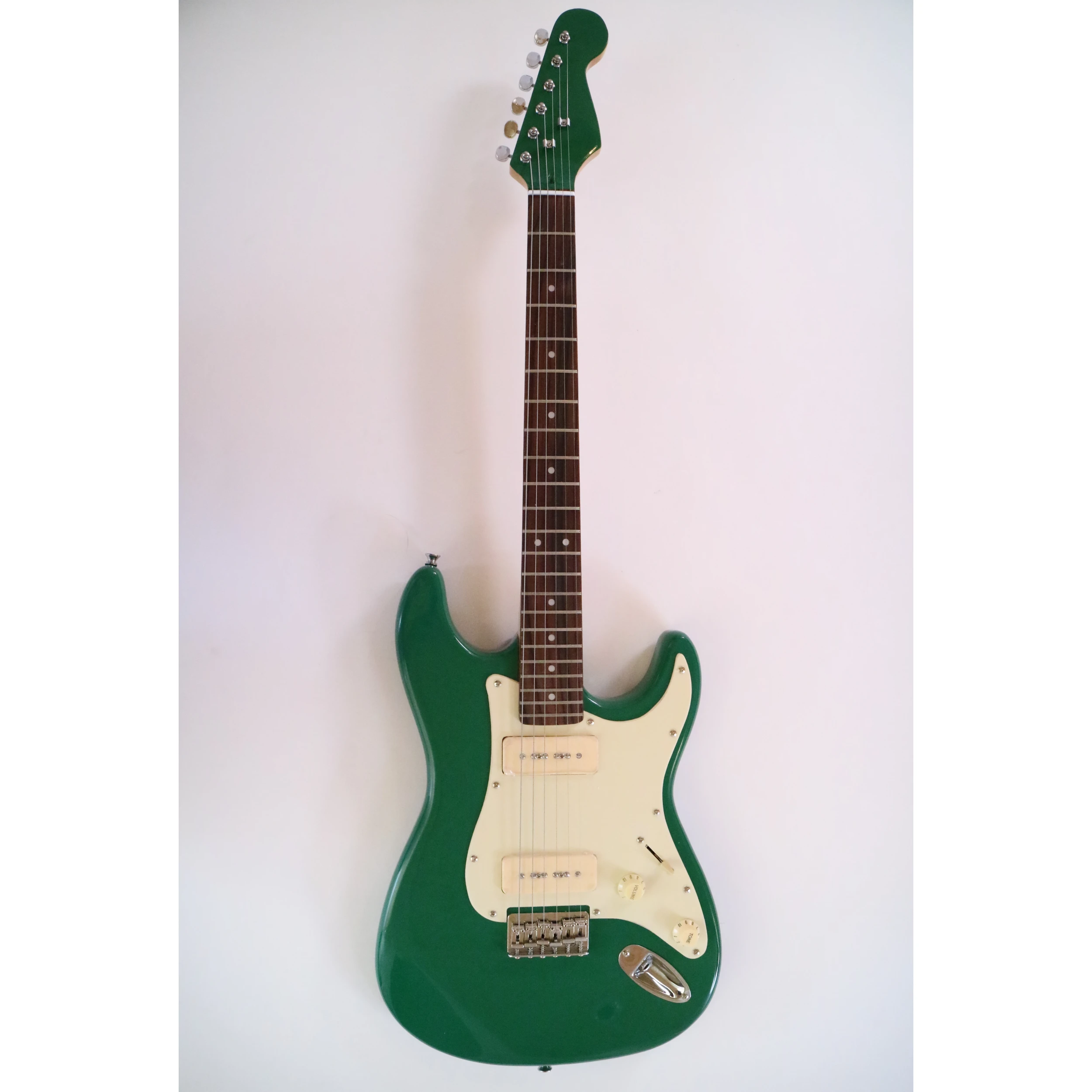 Afanti Guitarra Eléctrica ST con Mástil de Arce Atornillado