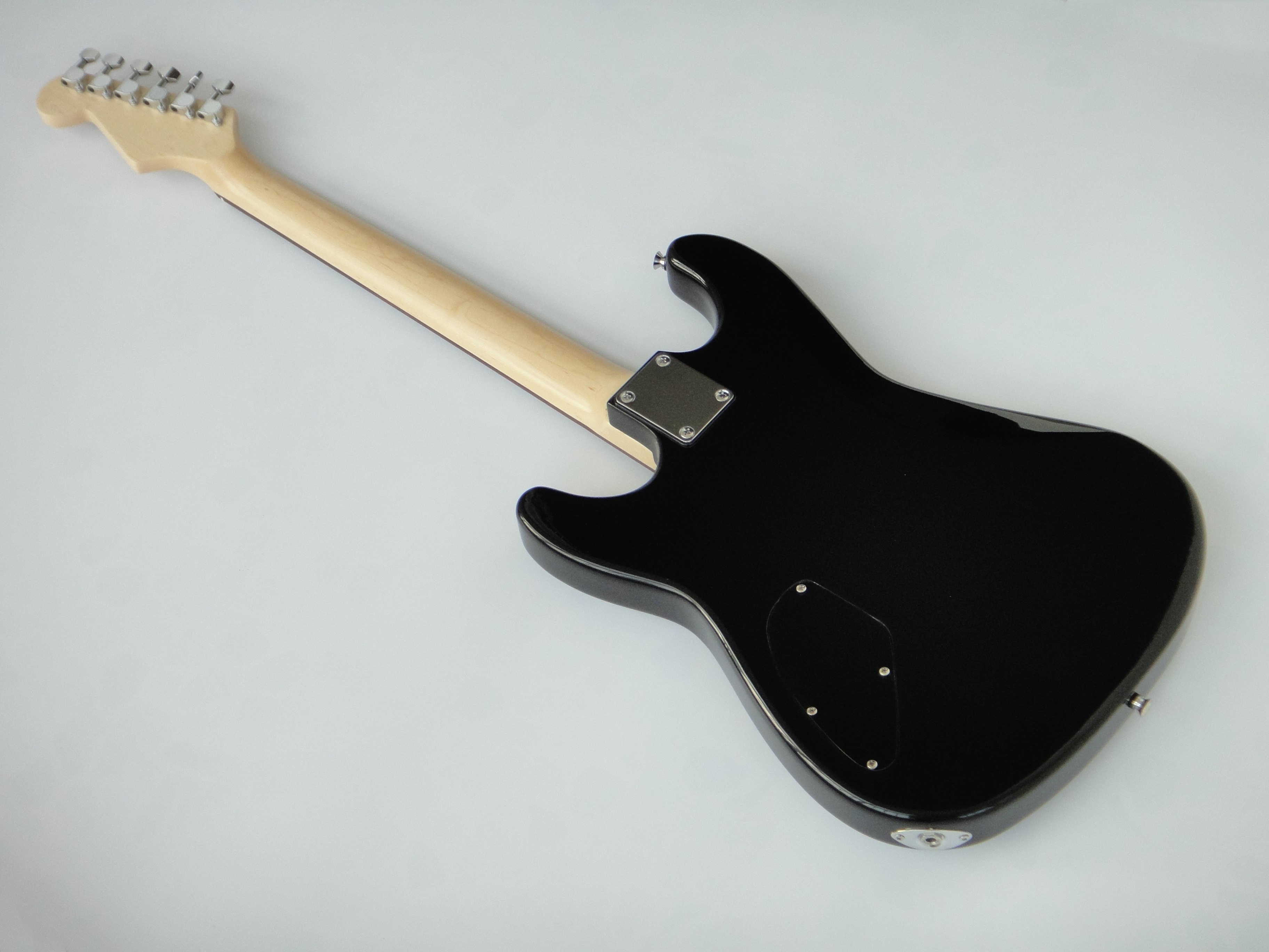 Afanti Guitarra Eléctrica con Cuerpo de Caoba Sunburst y Tapa Arce Acolchado