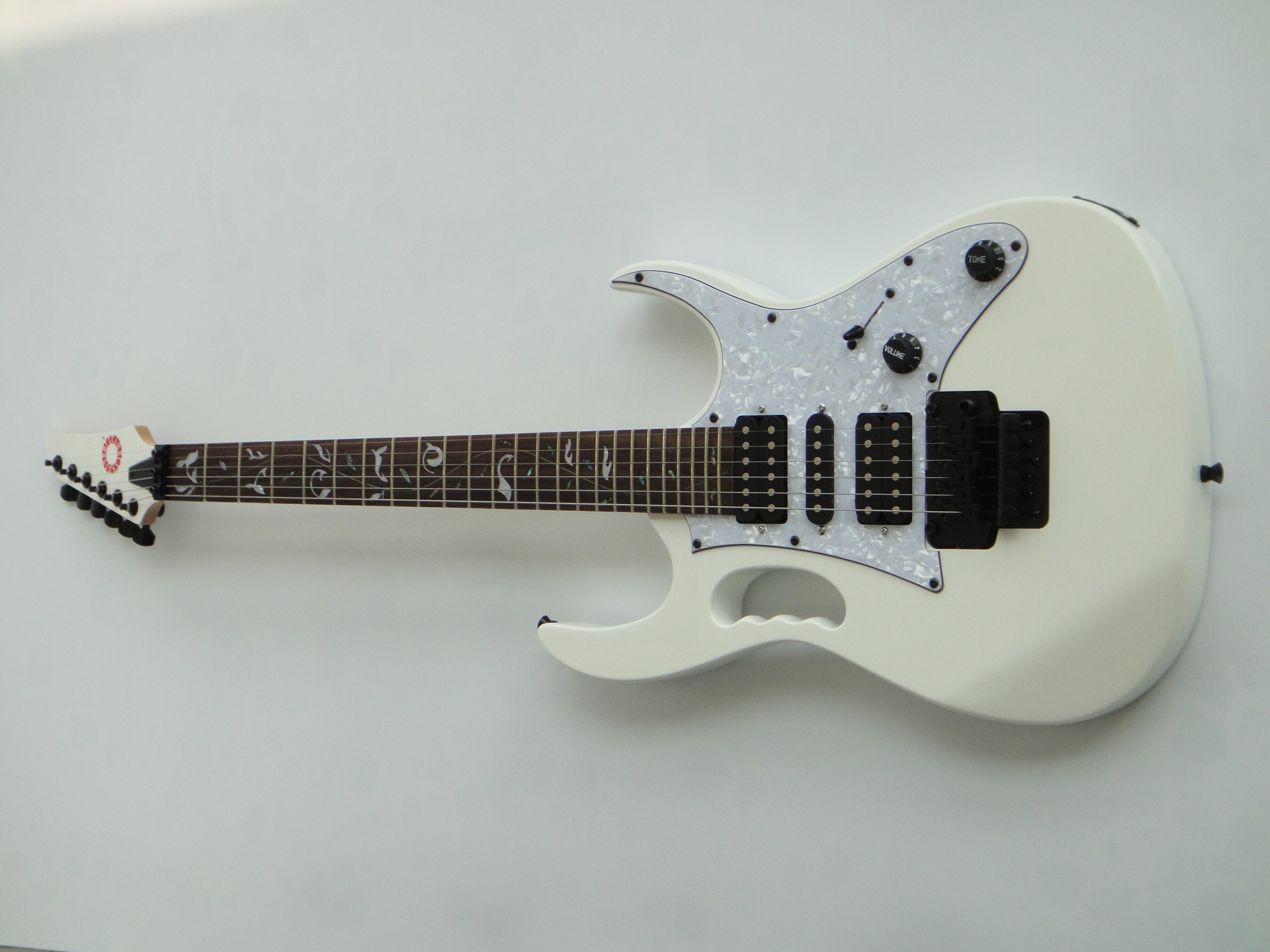 Afanti Guitarra Eléctrica Personalizada con Mástil Atornillado de Arce y Cuerpo de Tilo