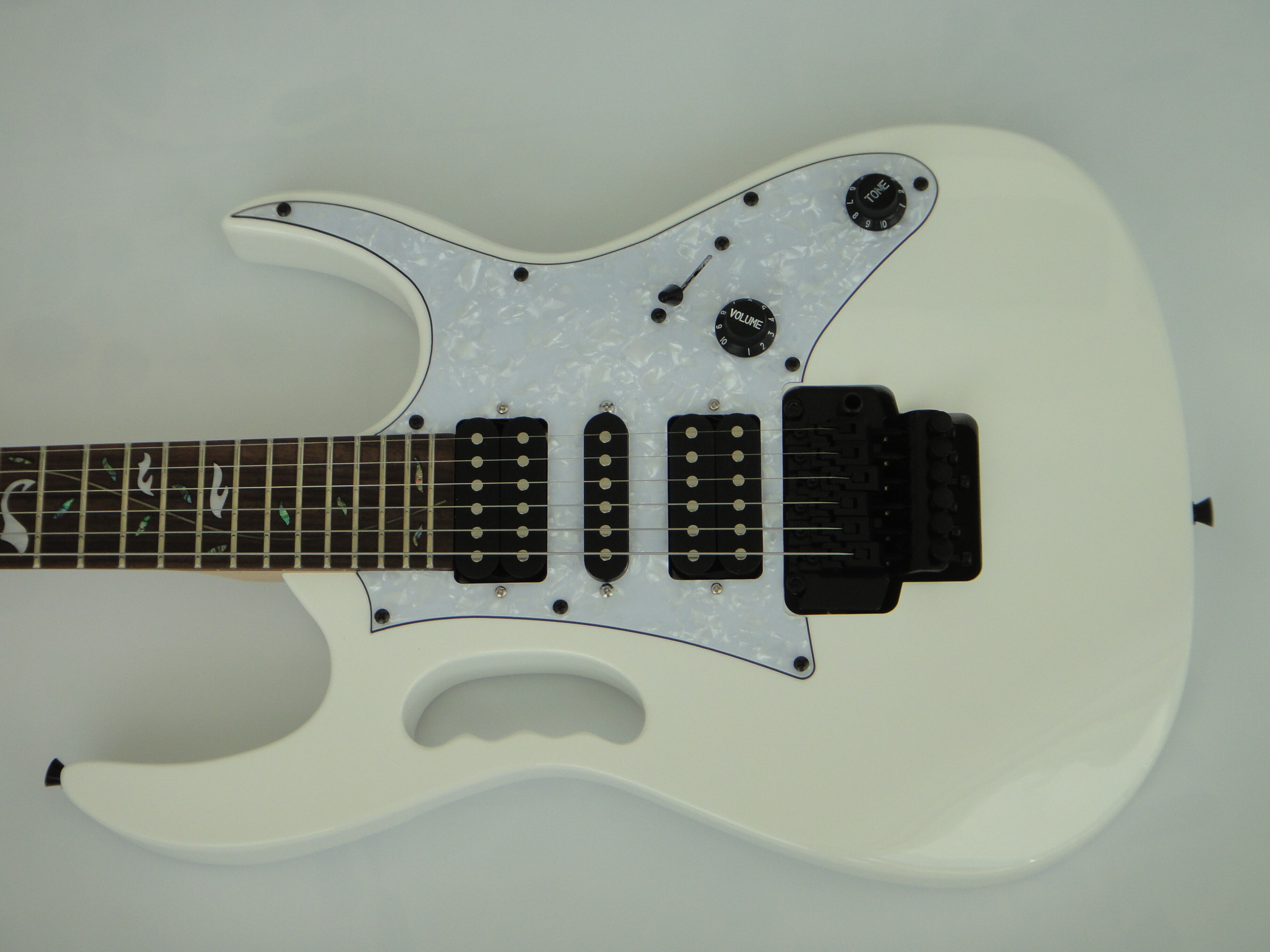 Afanti Guitarra Eléctrica Personalizada con Mástil Atornillado de Arce y Cuerpo de Tilo