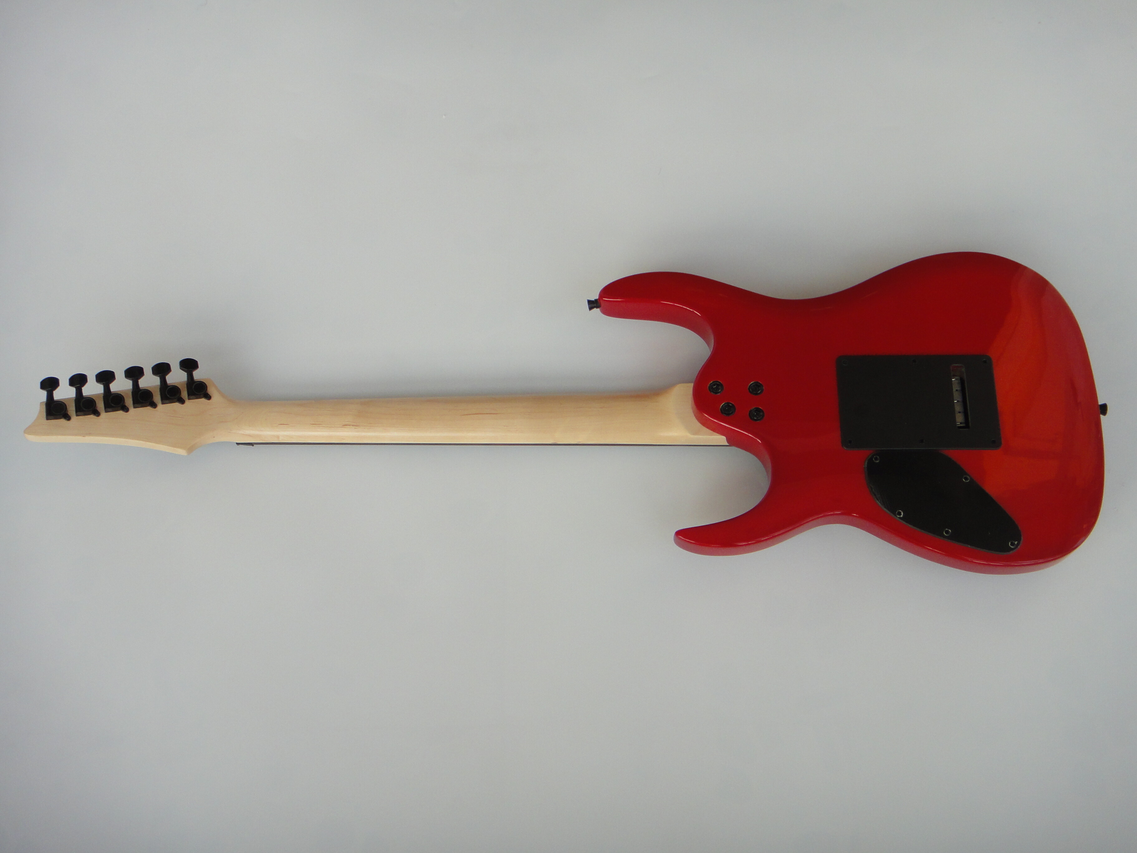 Afanti Guitarra Eléctrica Personalizada con Cuerpo de Caoba y Mástil de Arce