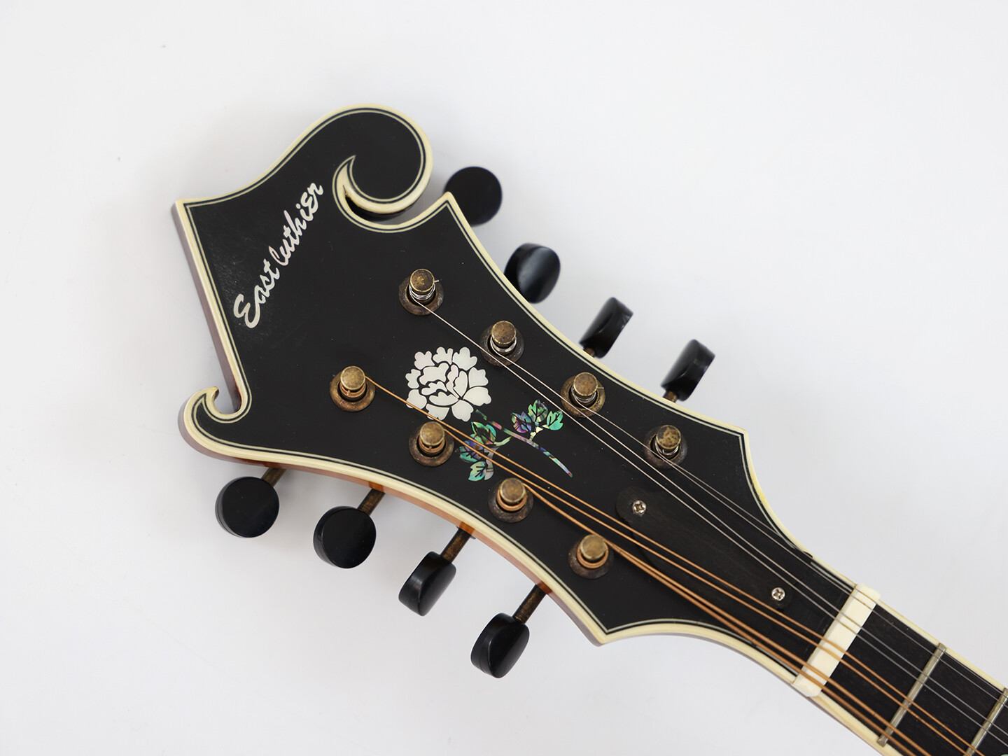 Afanti Mandolina F Estilo con Tapa de Abeto AAA Artesanal