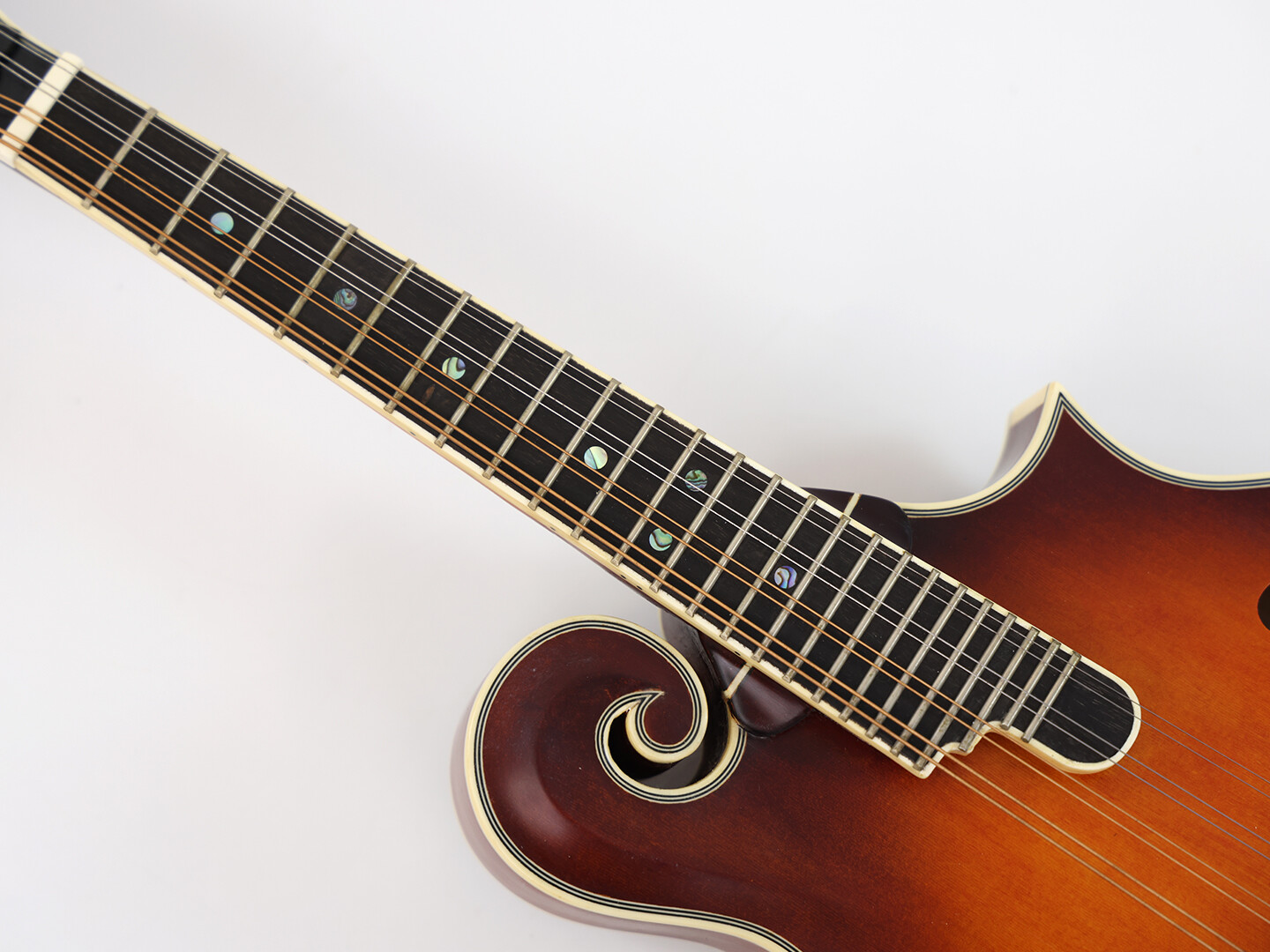 Afanti Mandolina F Estilo con Tapa de Abeto AAA Artesanal