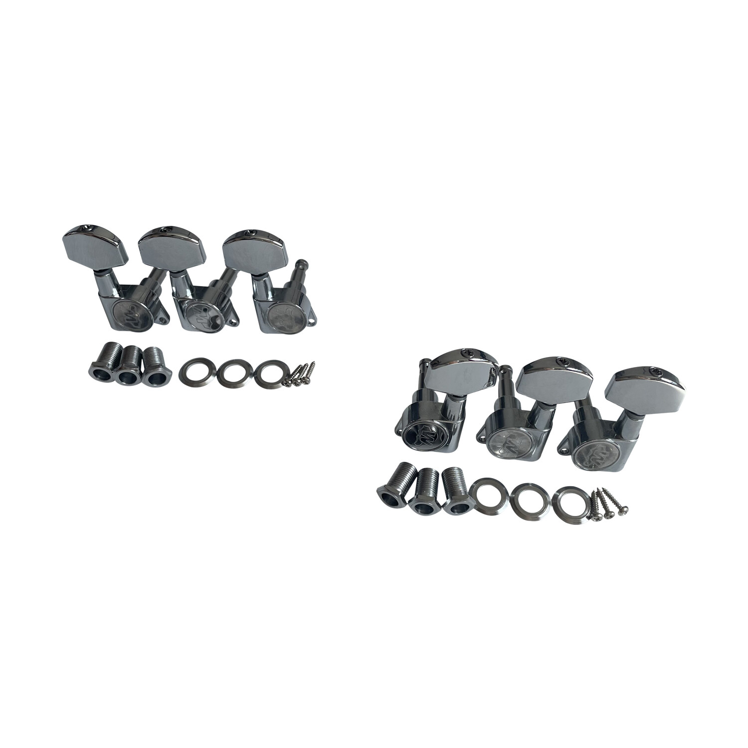 Afanti 3R3L Clavijero Cromado para Guitarra Eléctrica Afanti 3R3L Clavijero Cromado para Guitarra Eléctrica