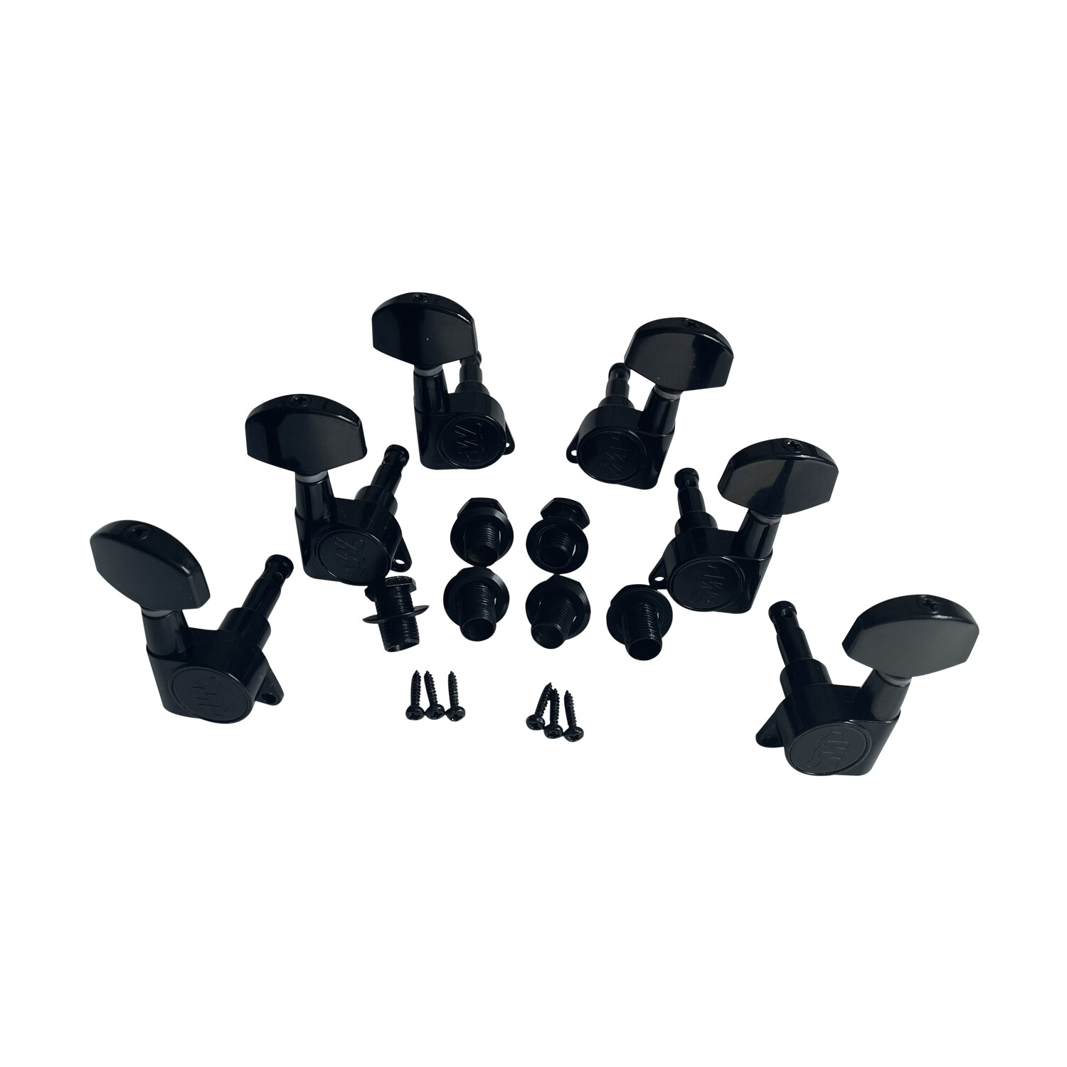 Afanti 3R3L Negro Guitarra Eléctrica Machine Heads Afanti 3R3L Negro Guitarra Eléctrica Machine Heads