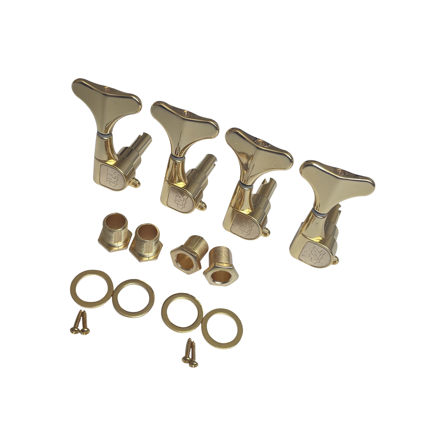 Afanti 4R Gold Sealed Clavijero para Guitarra Bajo Afanti 4R Gold Sealed Clavijero para Guitarra Bajo
