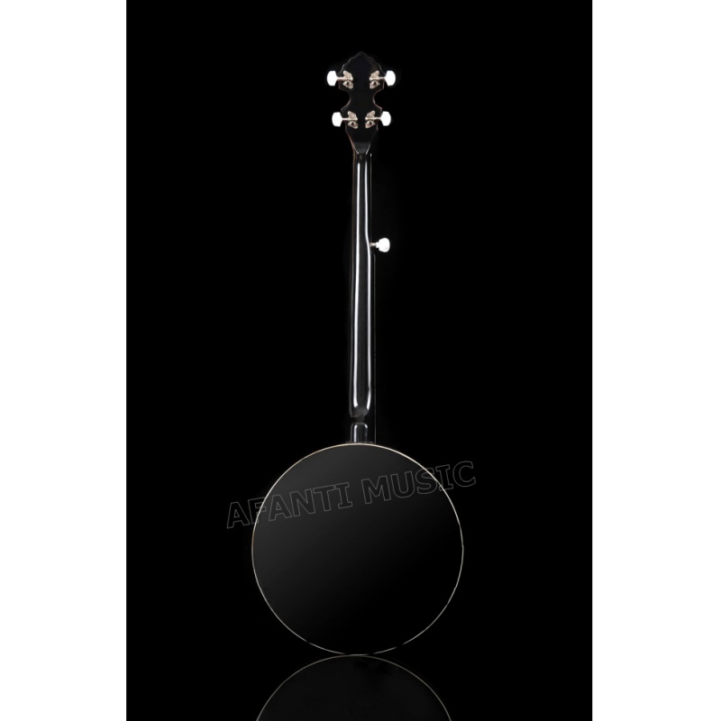 Afanti Banjo de 5 cuerdas con resonador de caoba