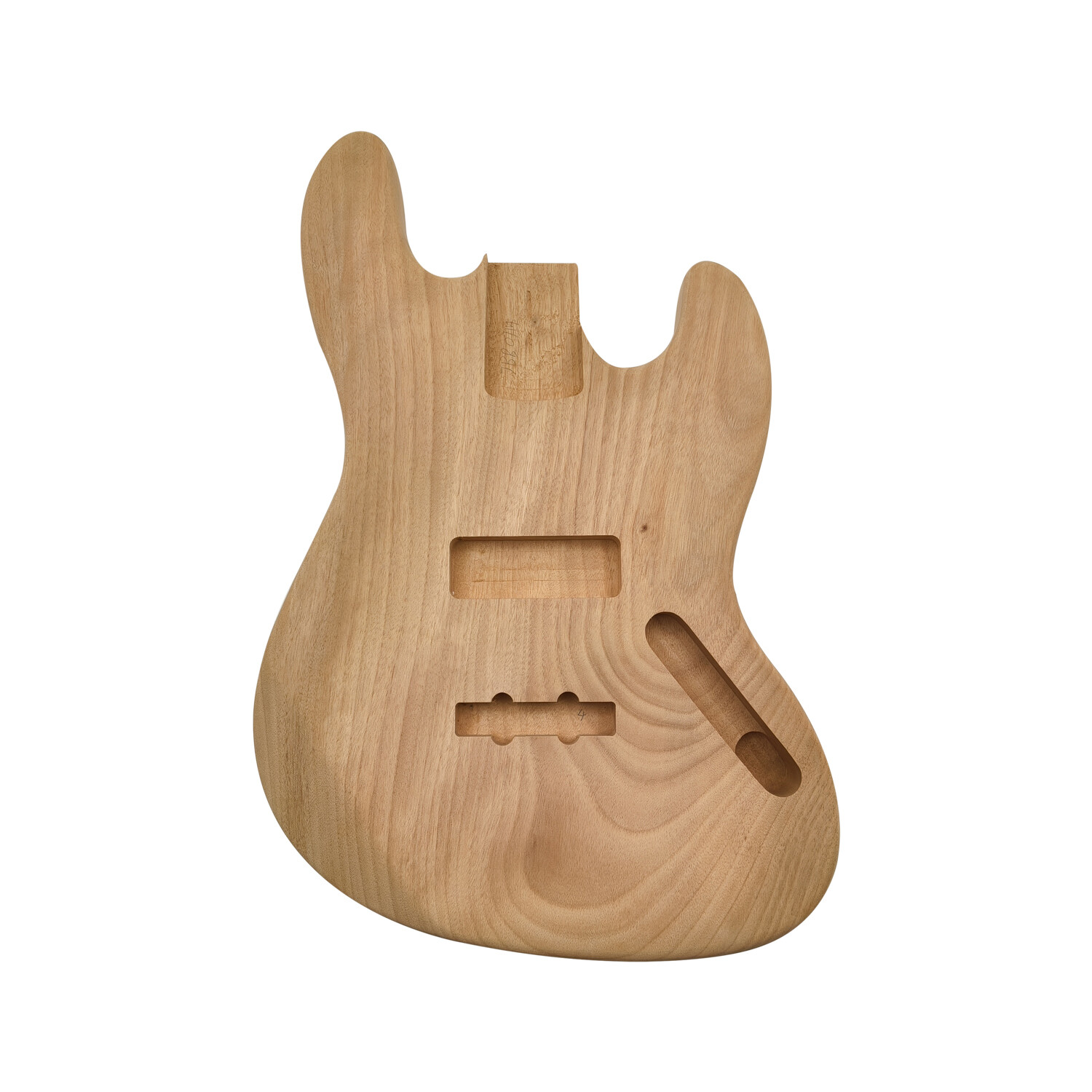 Cuerpo de bajo de jazz Afanti de caoba sin terminar con unión central de 2 piezas Cuerpo de bajo de jazz Afanti de caoba sin terminar con unión central de 2 piezas