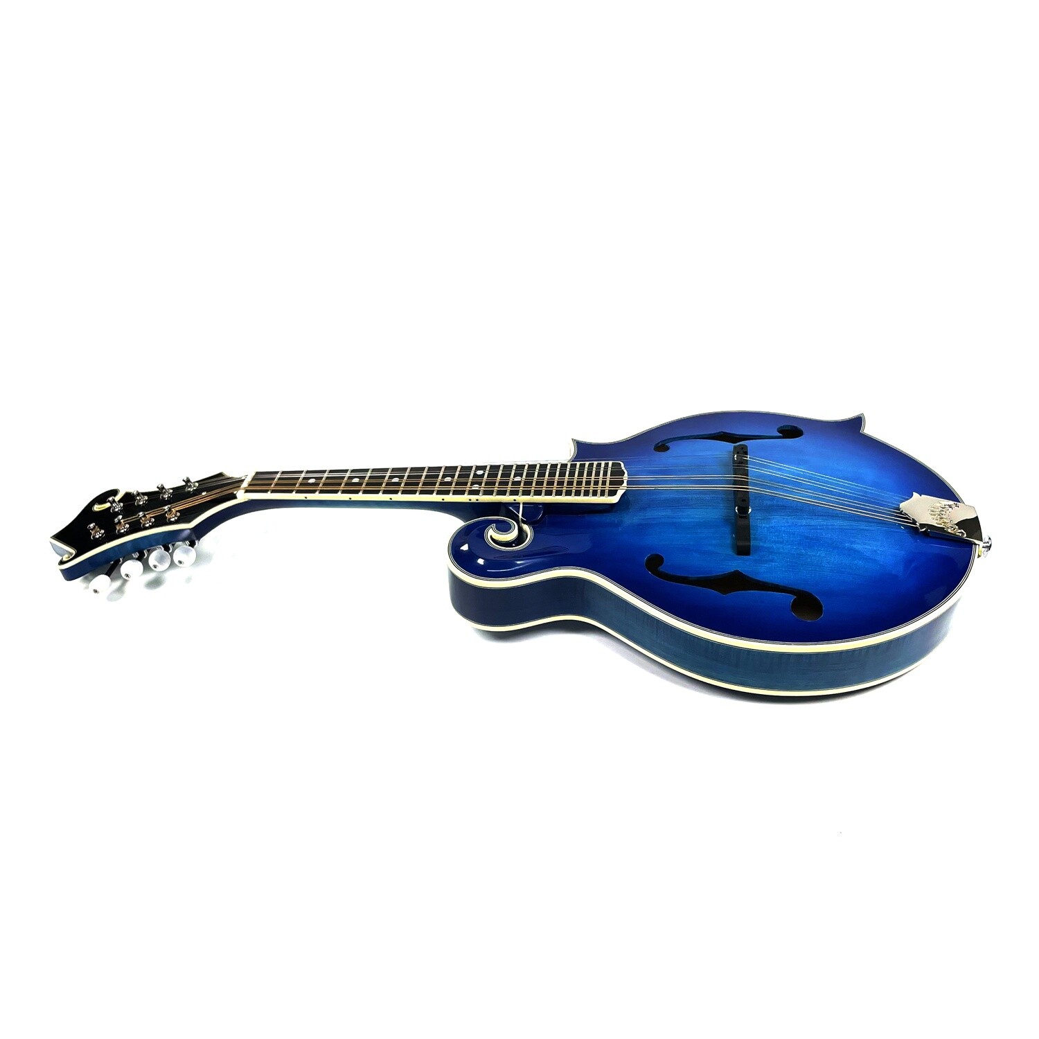 Afanti Handmade AB tapa sólida de abeto estilo F mandolina azul