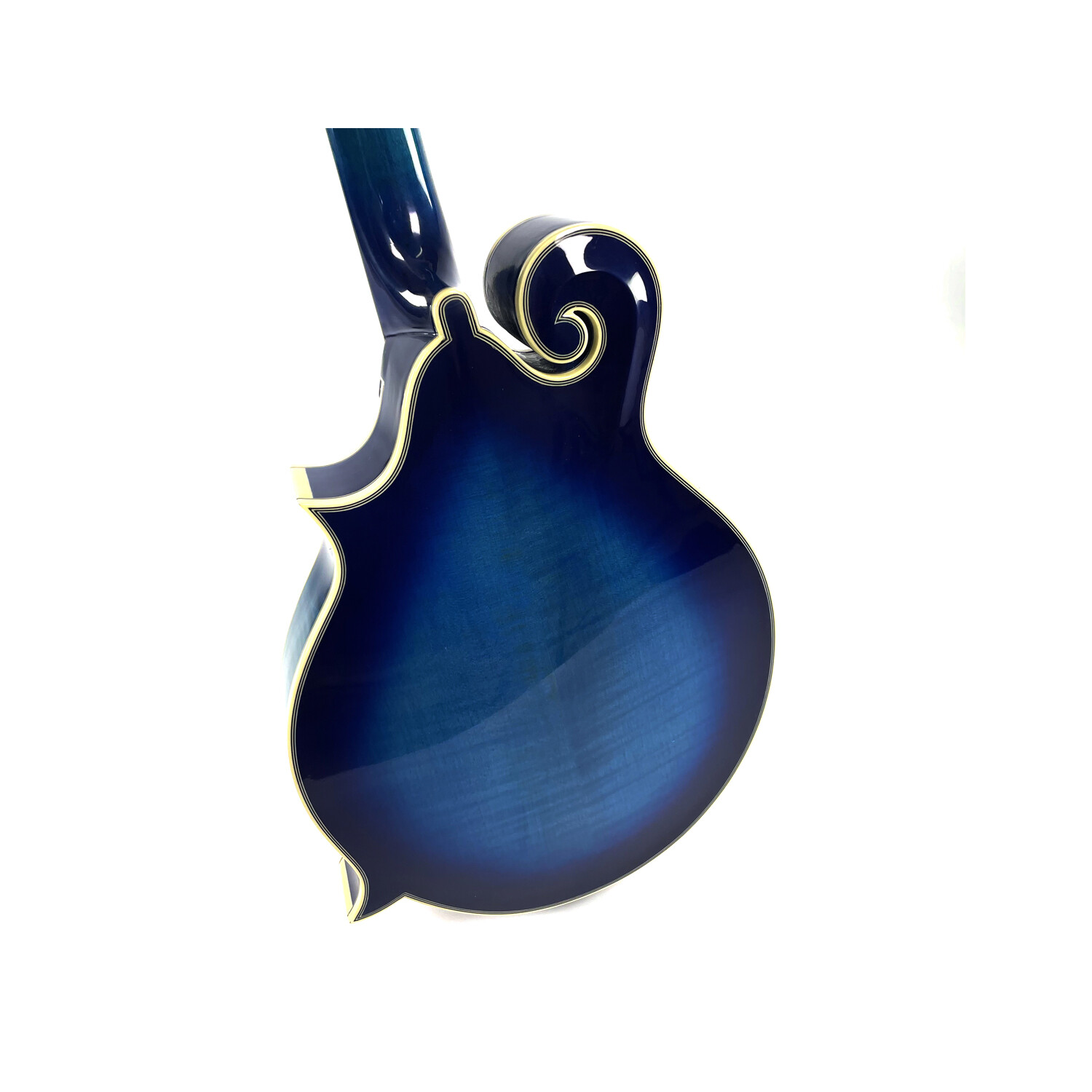 Afanti Handmade AB tapa sólida de abeto estilo F mandolina azul