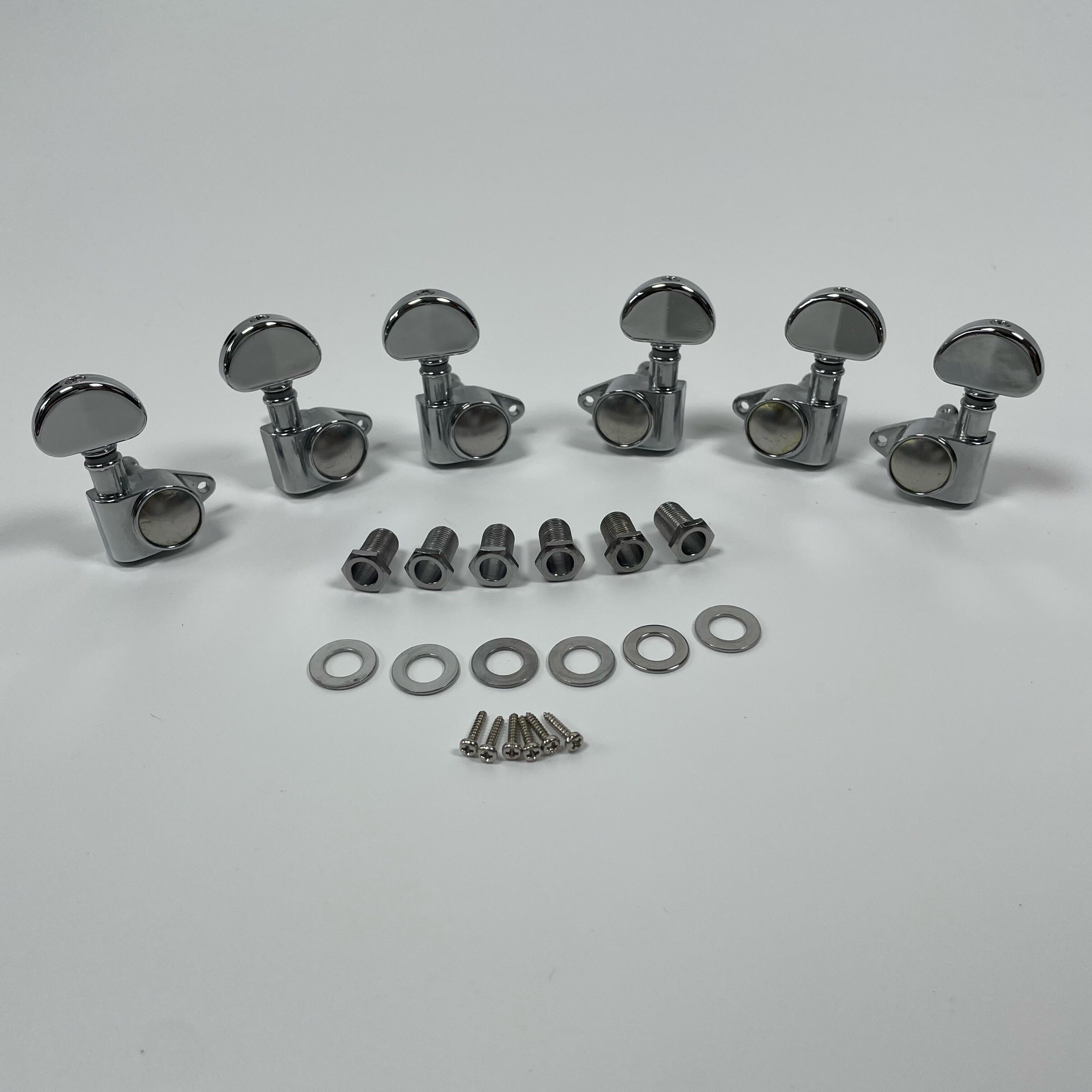 Clavijero Cromo 3r3l Guitarra Eléctrica Clavijero Cromo 3r3l Guitarra Eléctrica