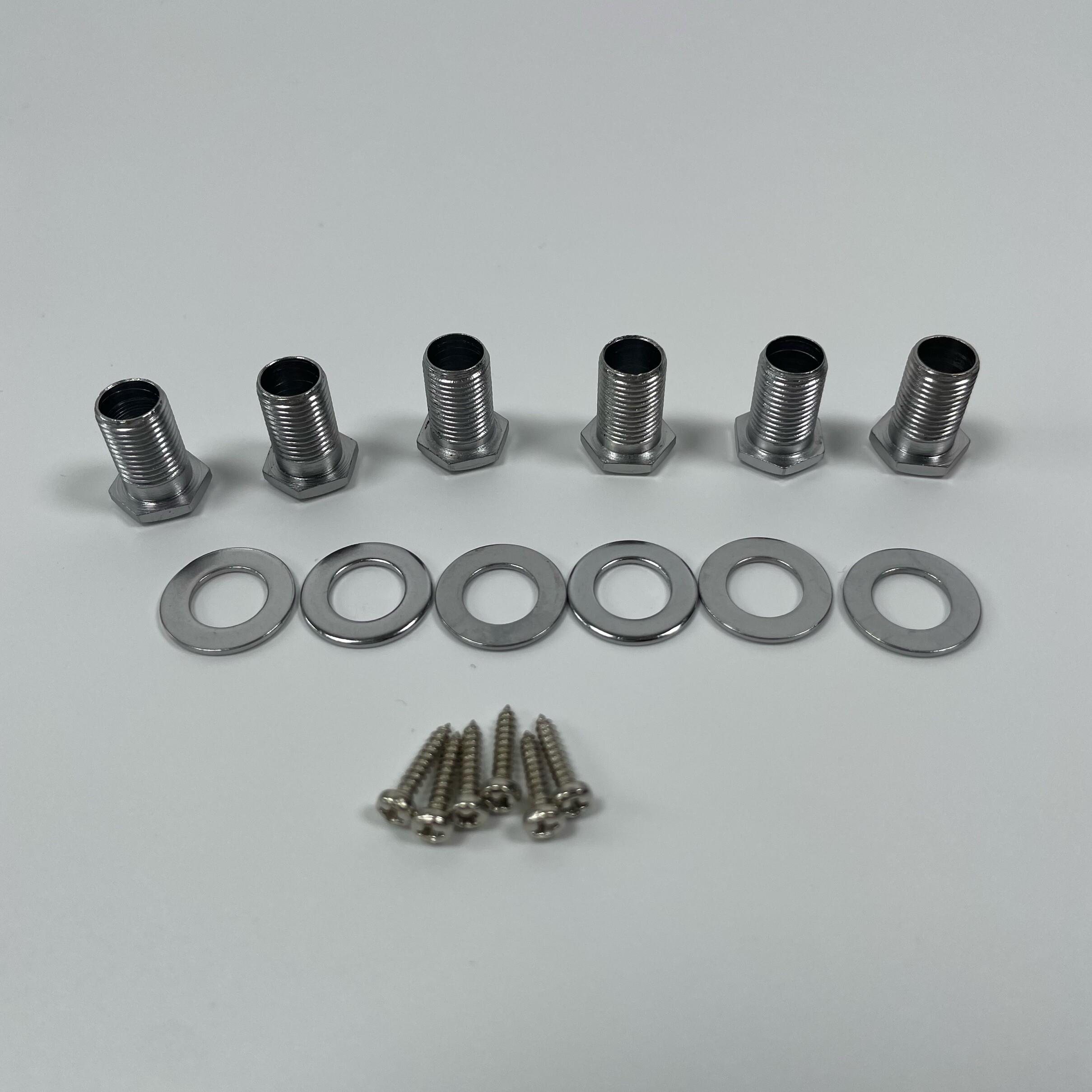 Clavijas de afinación cromadas 3r3l para guitarra eléctrica