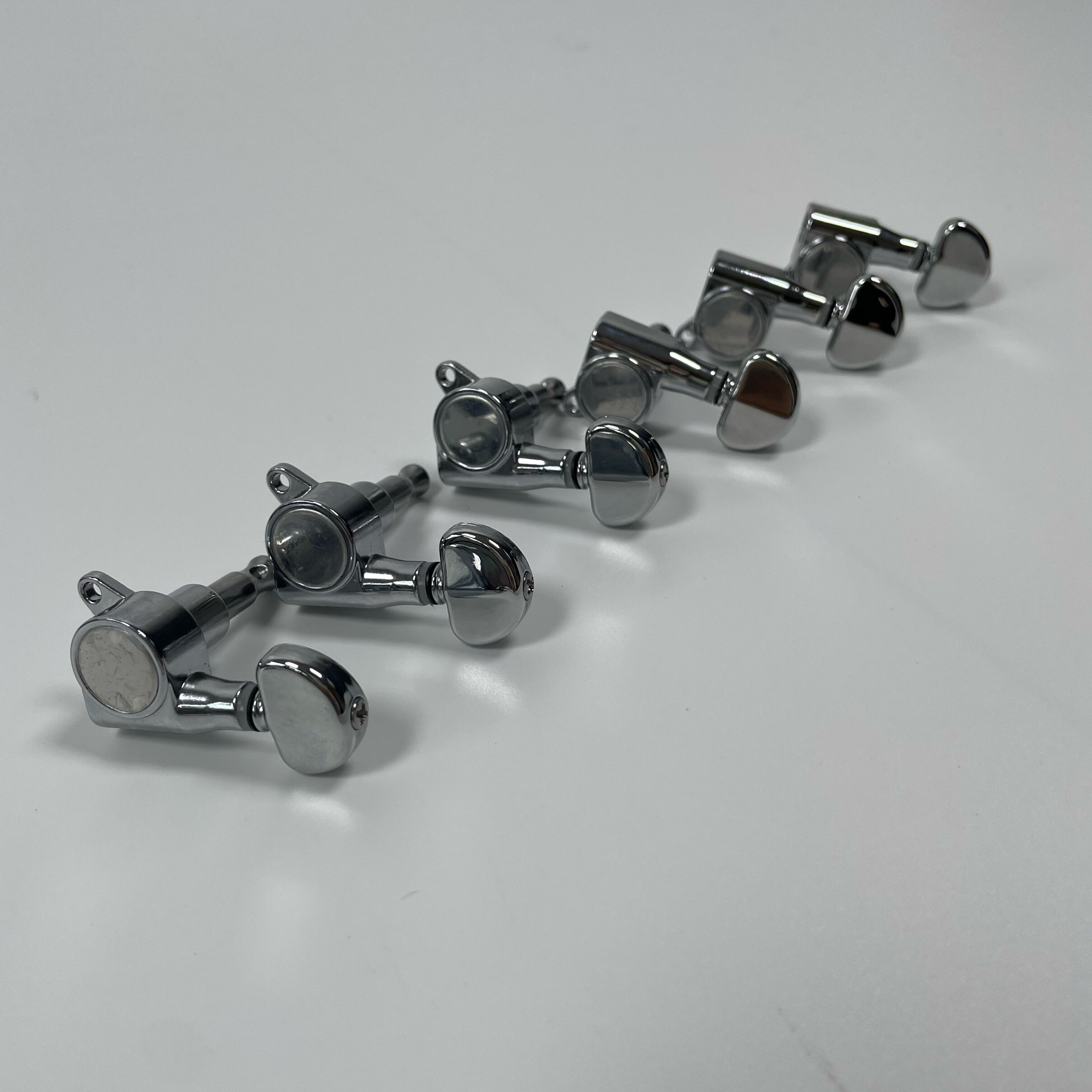 Clavijas de afinación cromadas 3r3l para guitarra eléctrica