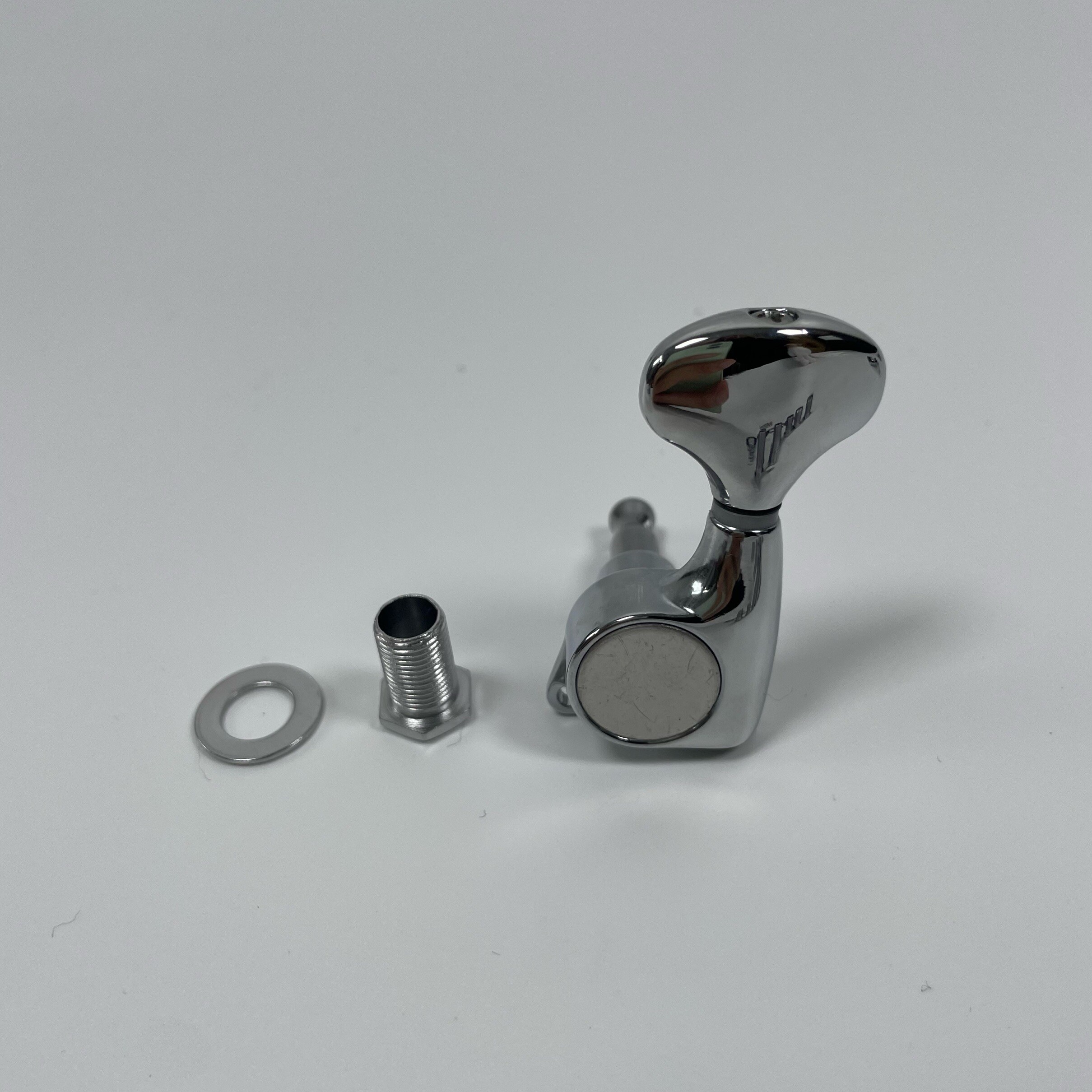 Afinadores cromados 3L3R para bajo de 6 cuerdas