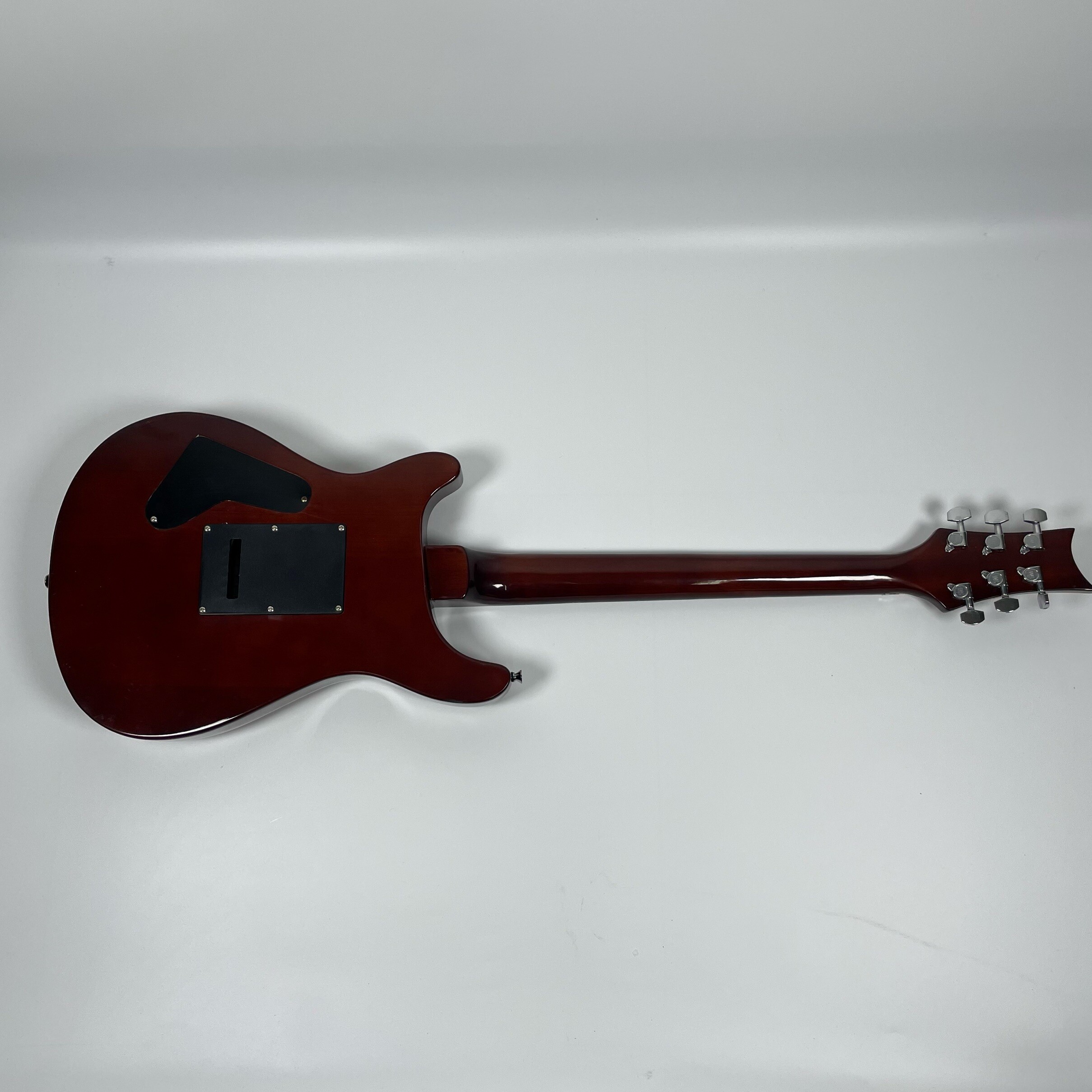 Afanti Guitarra Eléctrica Estilo PRS con Cuerpo de Caoba y Chapa de Arce Acolchado