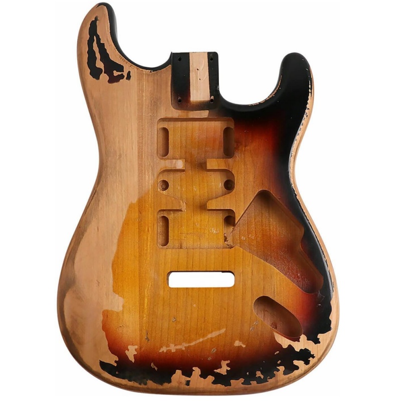 Cuerpo de guitarra eléctrica Afanti Alder Body HSH Pickup ST Style Relic Finish