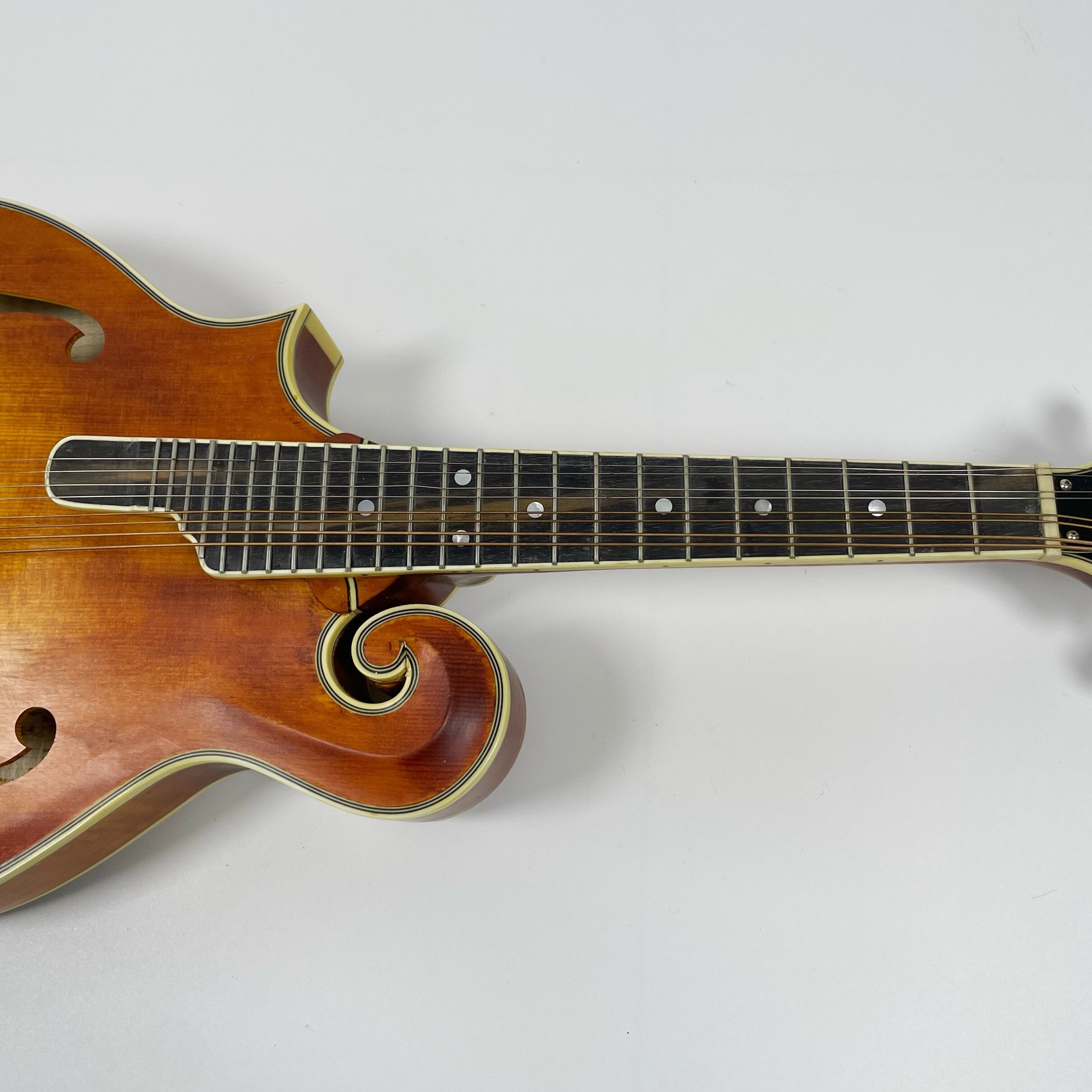 Afanti Mandolina F Estilo Zurda con Tapa de Abeto Macizo