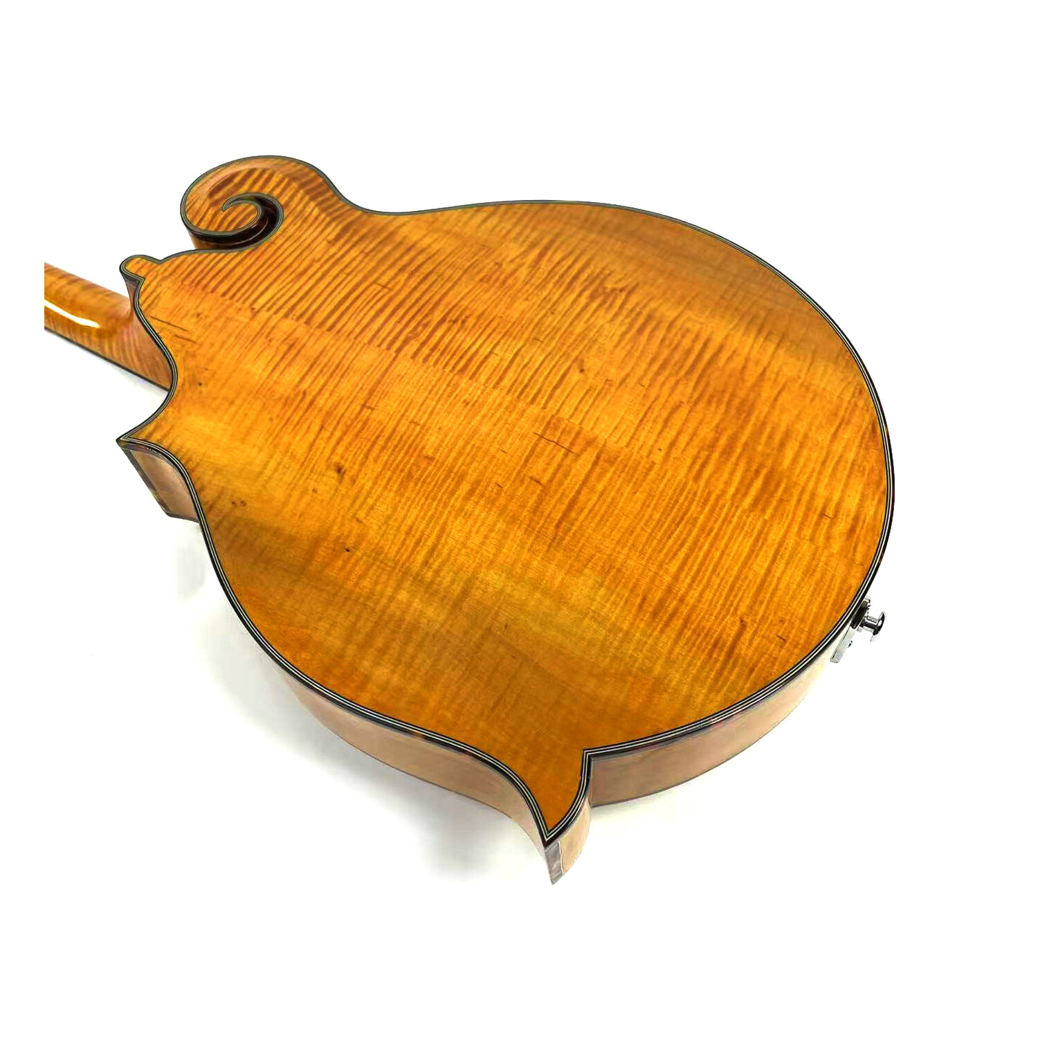 Afanti Mandolina Octava Estilo F con tapa de abeto macizo en color Gold Rush