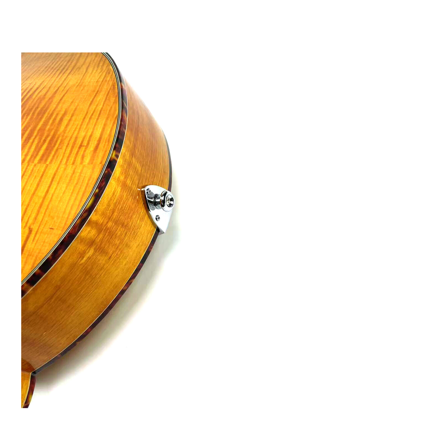 Afanti Mandolina Octava Estilo F con tapa de abeto macizo en color Gold Rush