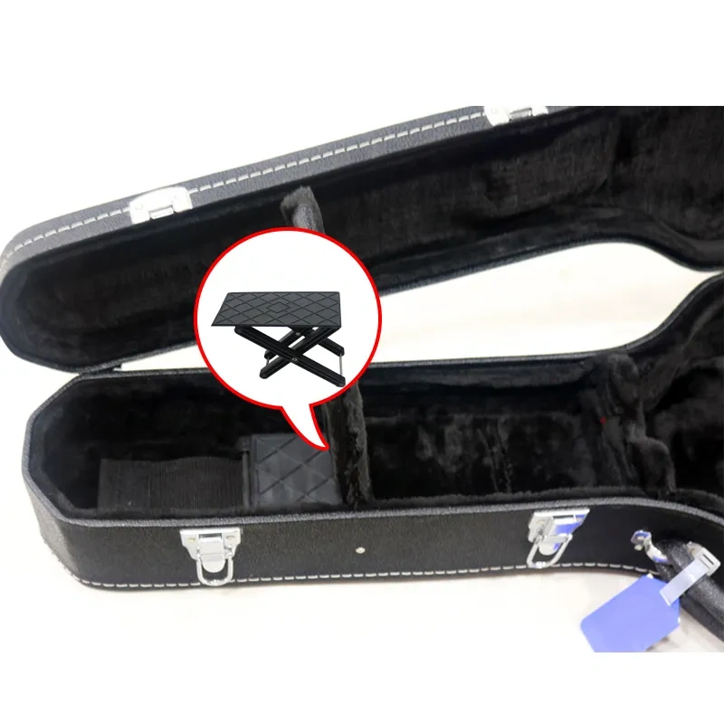 39'' Guitarras clásicas color negro con estuche rígido