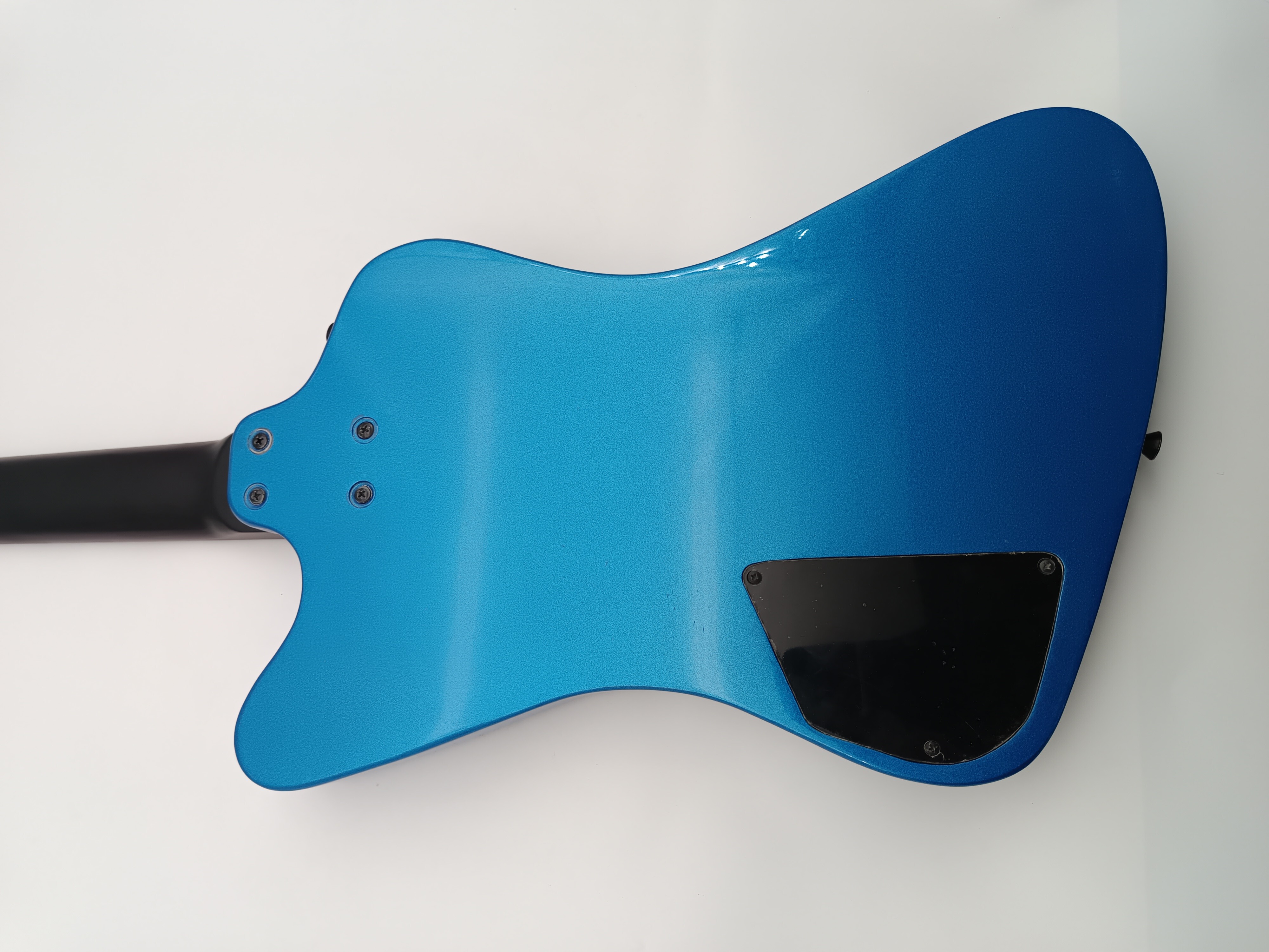 Afanti Guitarra Bajo Eléctrico 4 Cuerdas Color Azul