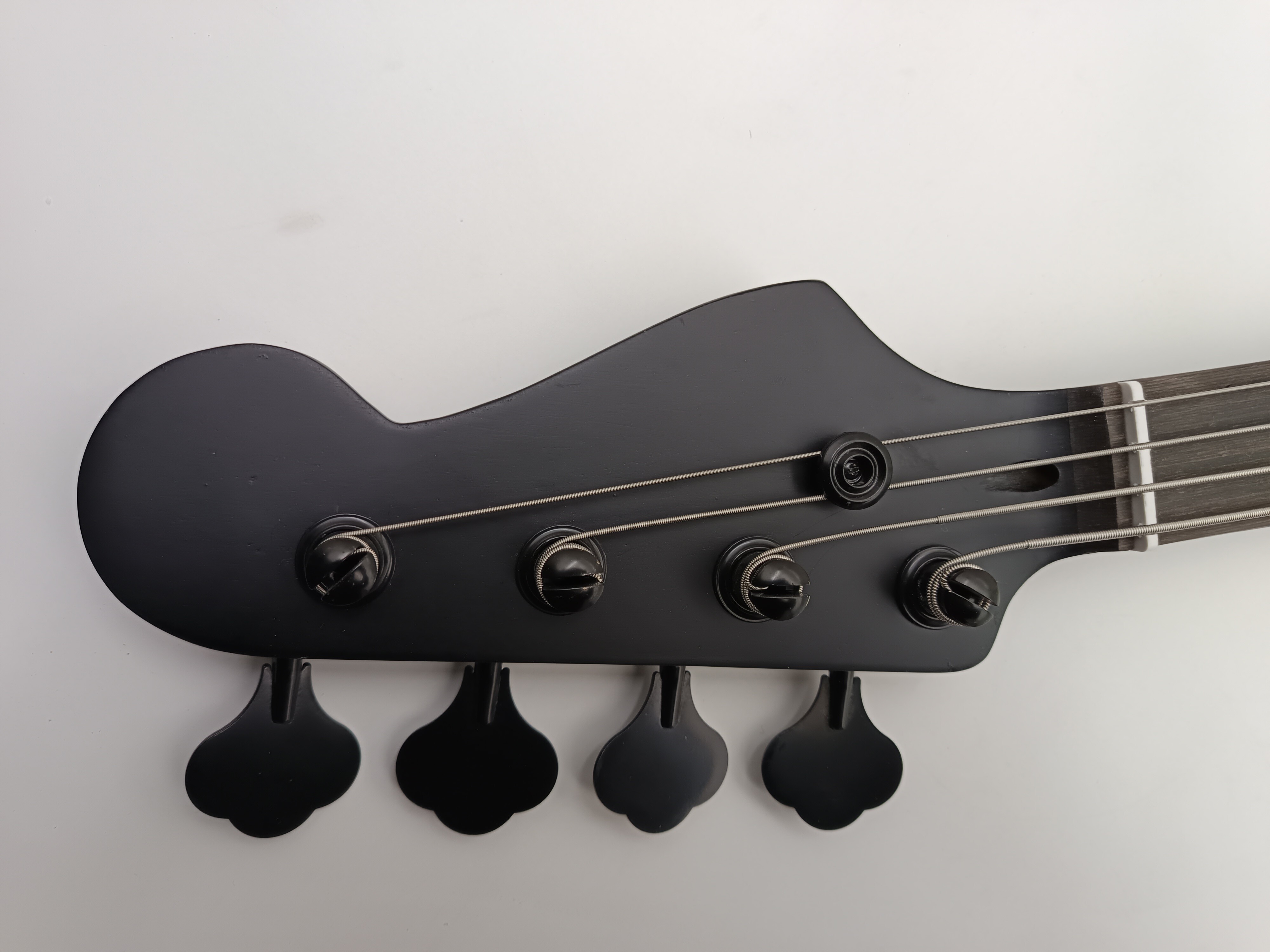 Afanti Guitarra Bajo Eléctrico P 4 Cuerdas Color Amarillo