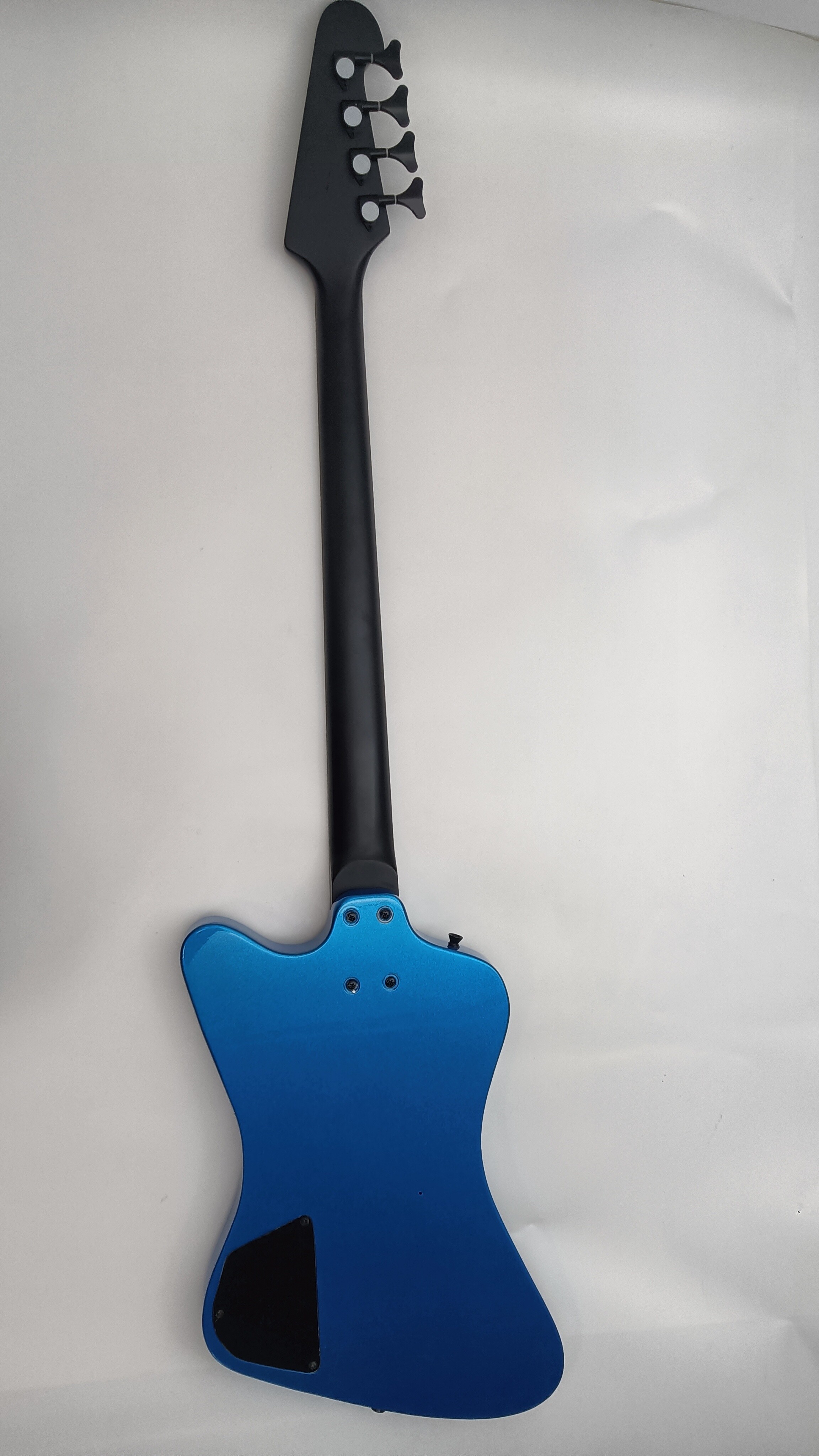 Afanti Guitarra Bajo Eléctrico 4 Cuerdas Color Azul