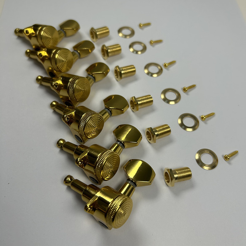 6 clavijas de afinación doradas para guitarra zurda en línea