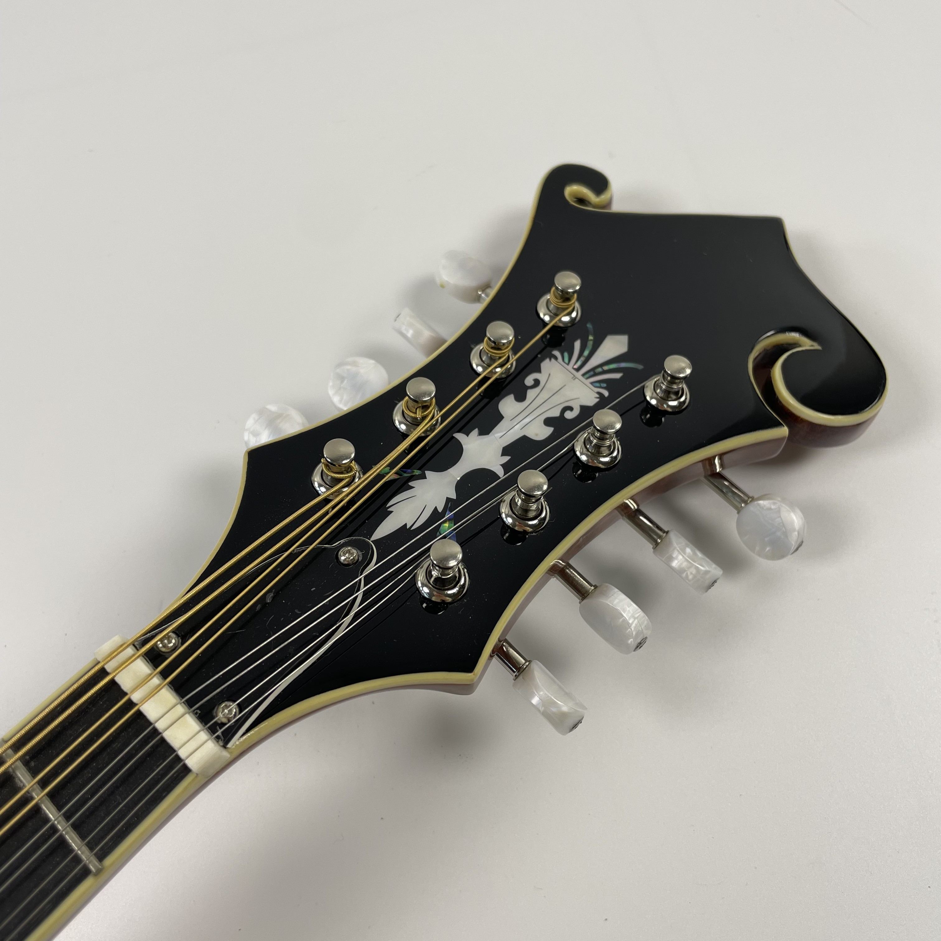 Afanti Mandolina F de grado AAA hecha a mano con arce flameado de alta calidad