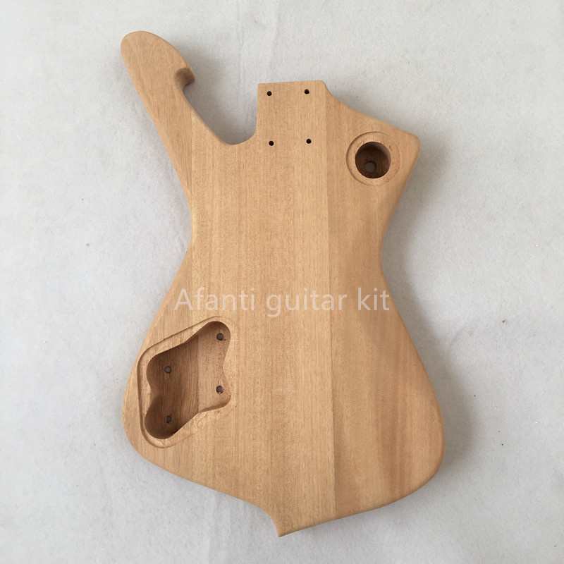 Afanti Construye tu propio kit de guitarra eléctrica DIY de cuerpo sólido con diapasón de ébano