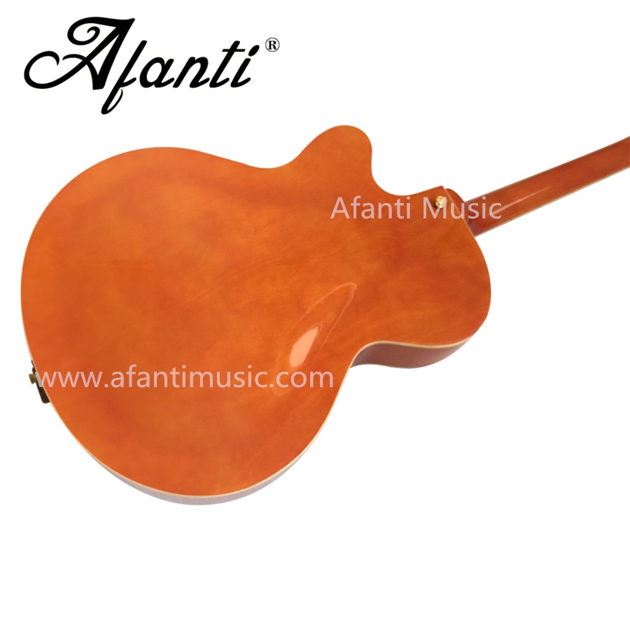Afanti Music Guitar / Guitarra eléctrica de cuerpo hueco L5