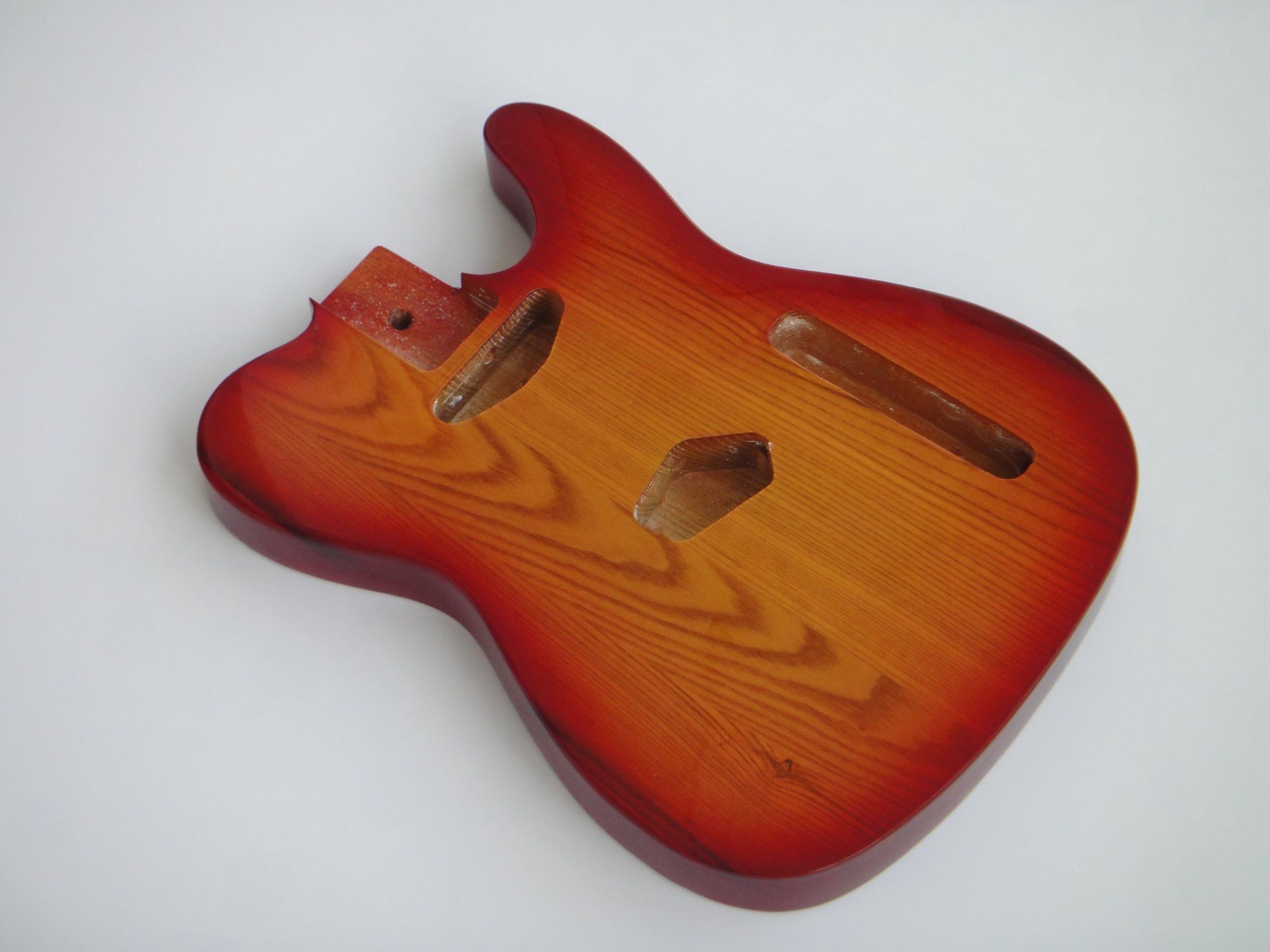 Cuerpo de guitarra eléctrica Tl Afanti Sunburst Color de madera de fresno