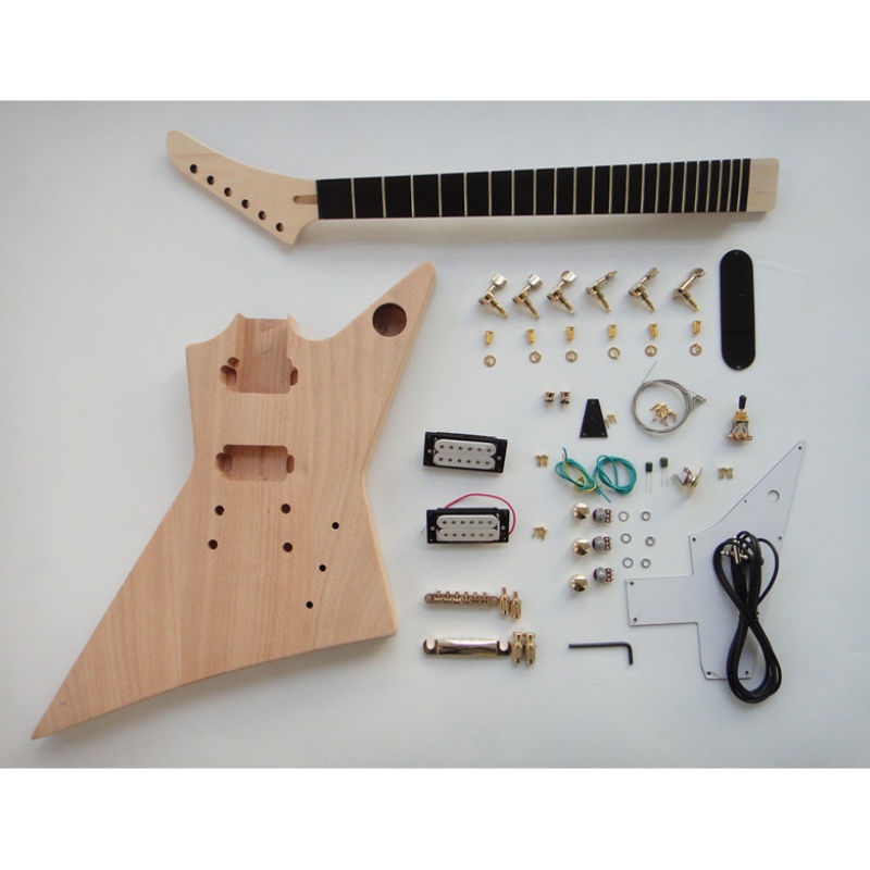 Kit de guitarra eléctrica DIY sin terminar de Afanti para construir la tuya propia