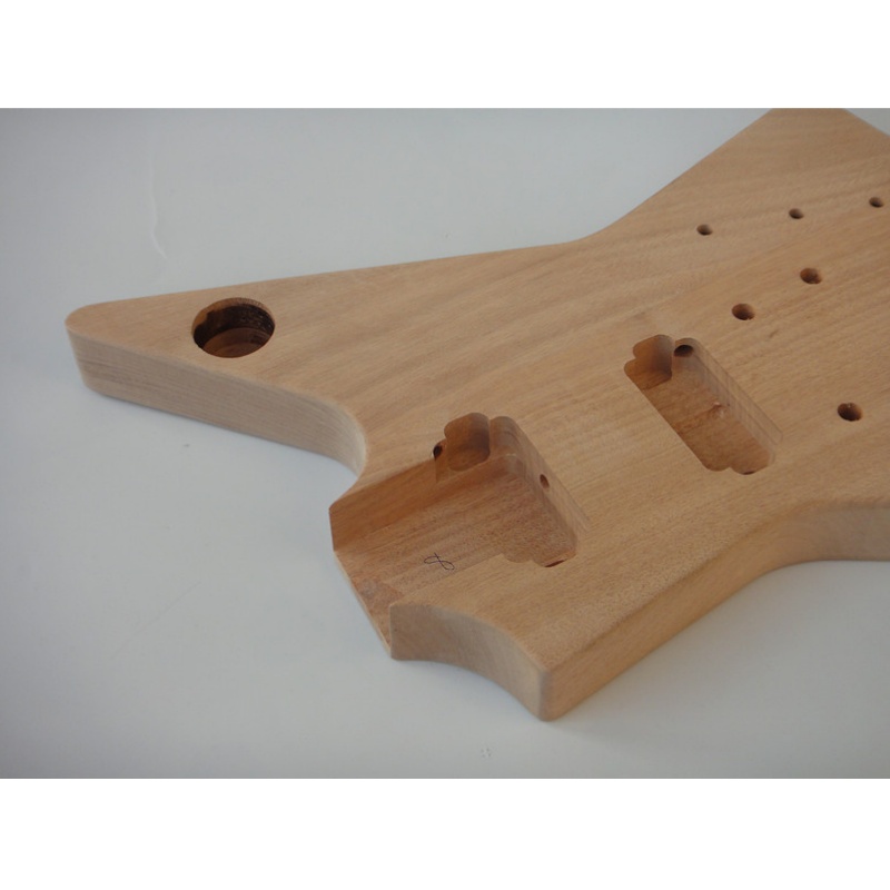 Kit de guitarra eléctrica DIY sin terminar de Afanti para construir la tuya propia