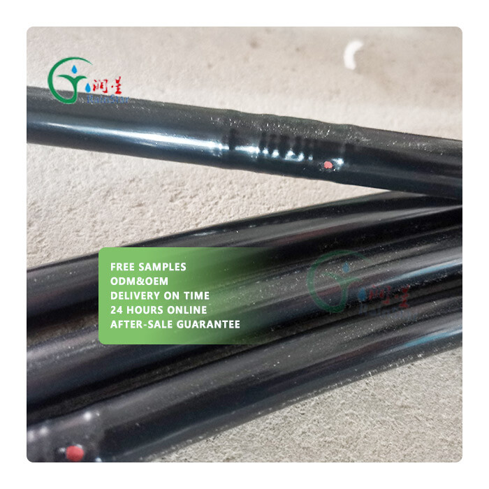 Tubería de goteo para riego agrícola