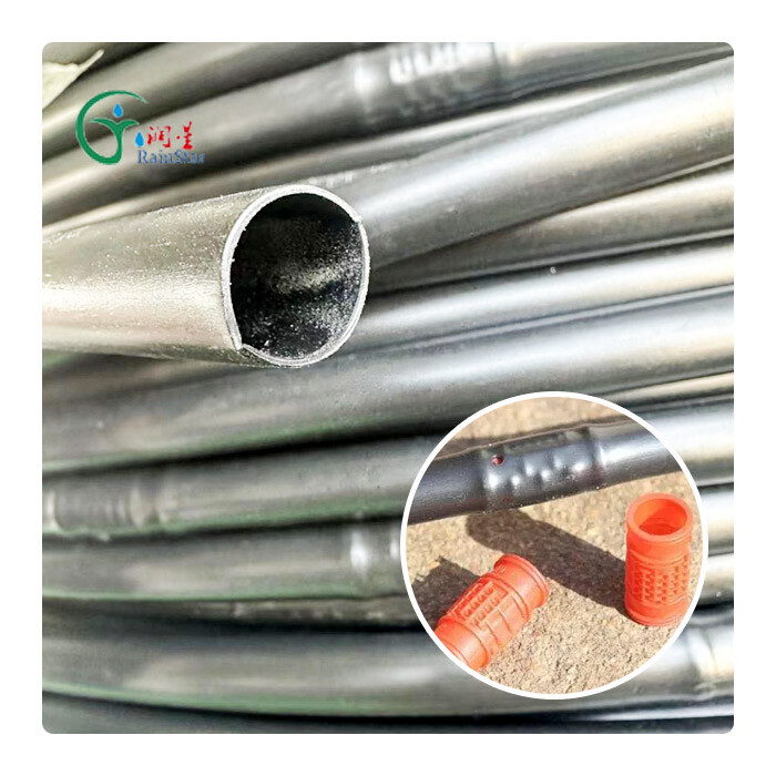 Tubería de goteo para riego agrícola