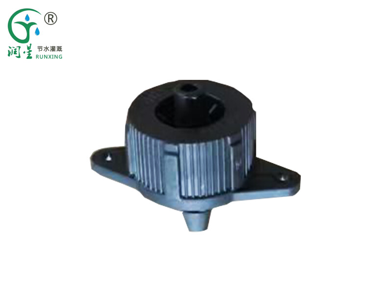 Riego por goteo con compensación de presión