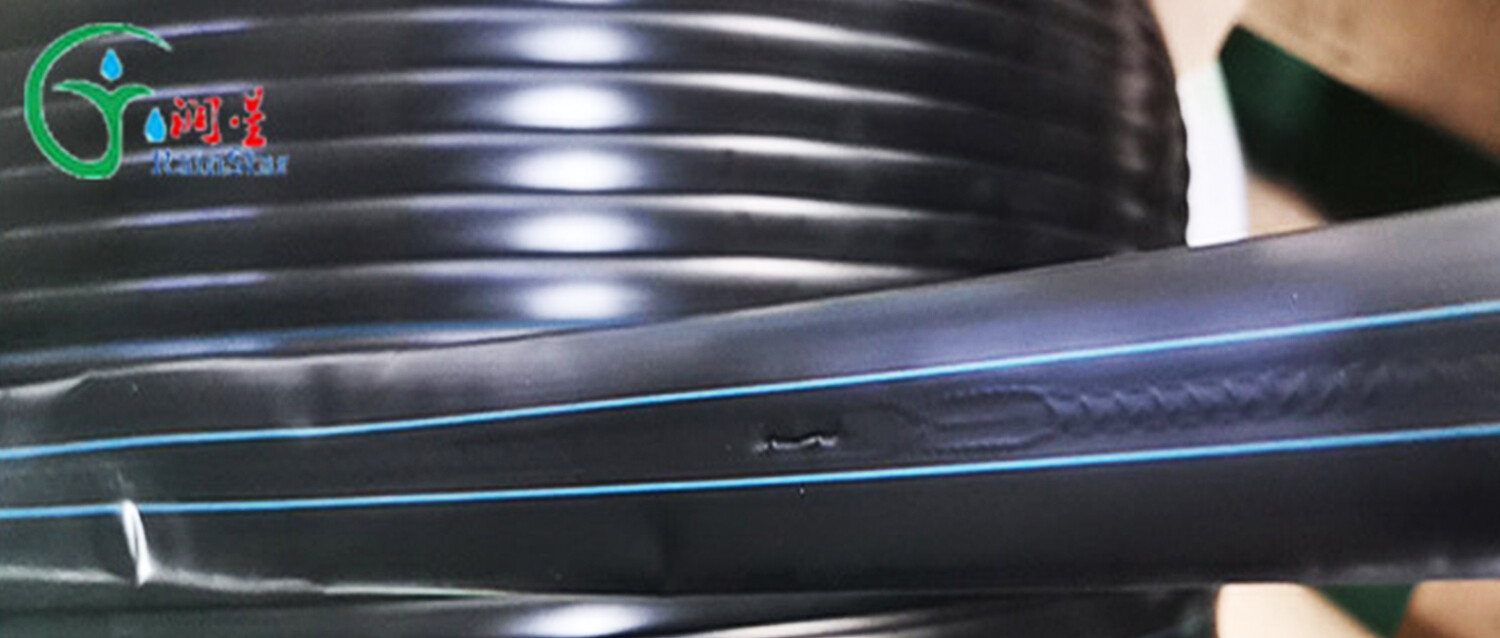 Cinta de goteo de banda continua en forma de T