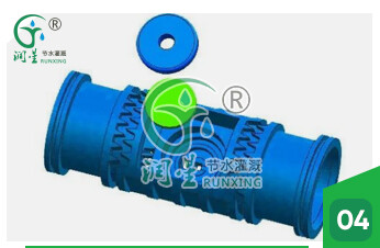 Emisor de goteo con compensación de presión subterránea