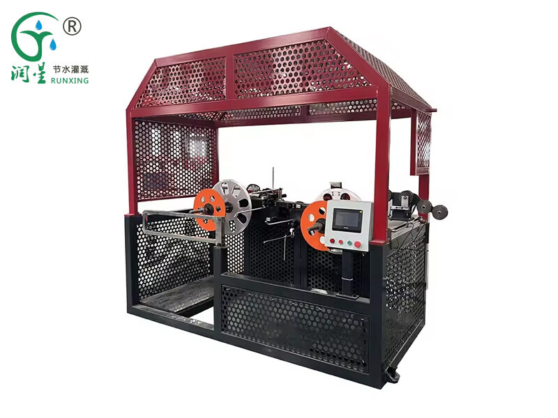 Equipamento de produção de fita de irrigação por gotejamento