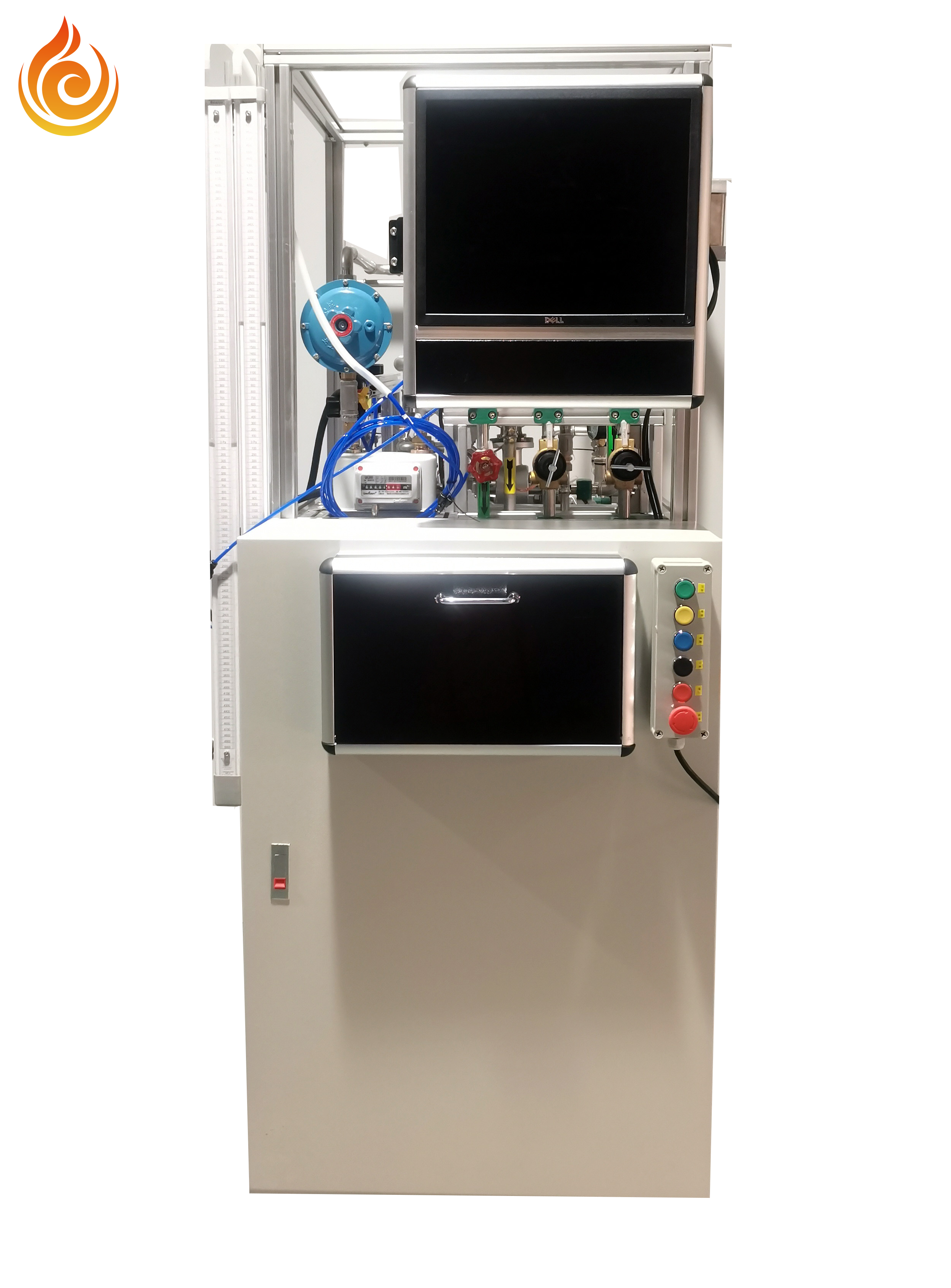 Конечный испытательный стенд для газового котла