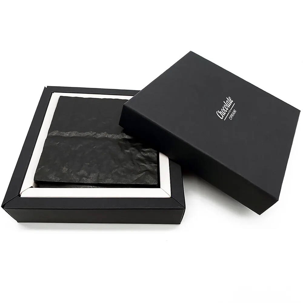 New Design Customized Size Color Logo Hot Sales Printing Rigid Folding Carton Packaging Luxury Chocolate Packaging Gift Box