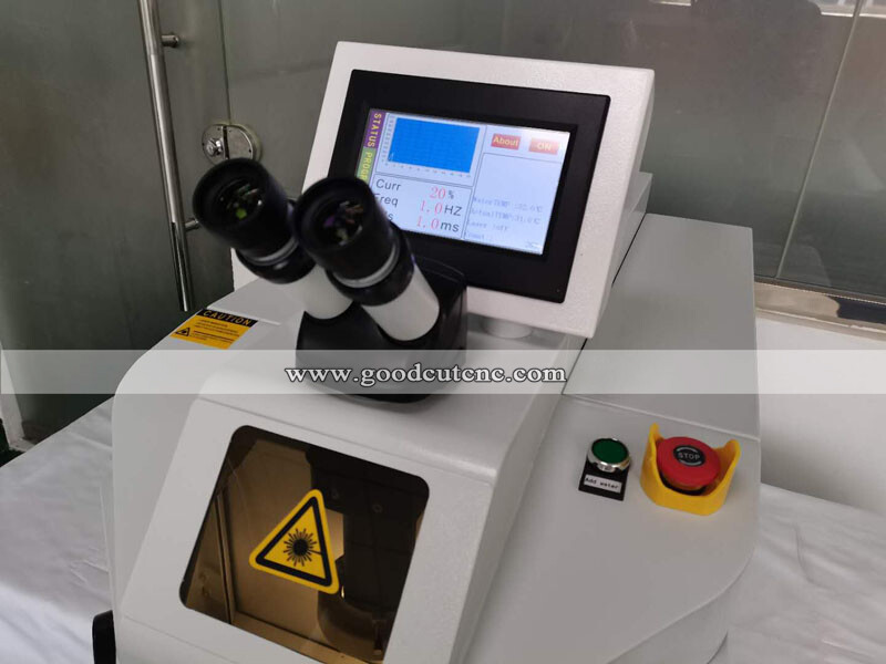 GC-WJ Máquina de soldadura láser para joyería con potencia láser de 200w