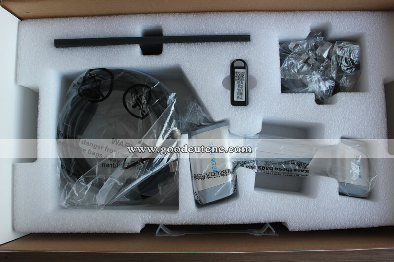 Escáner de mano 3D Einscan H con LED híbrido y fuente de luz infrarroja