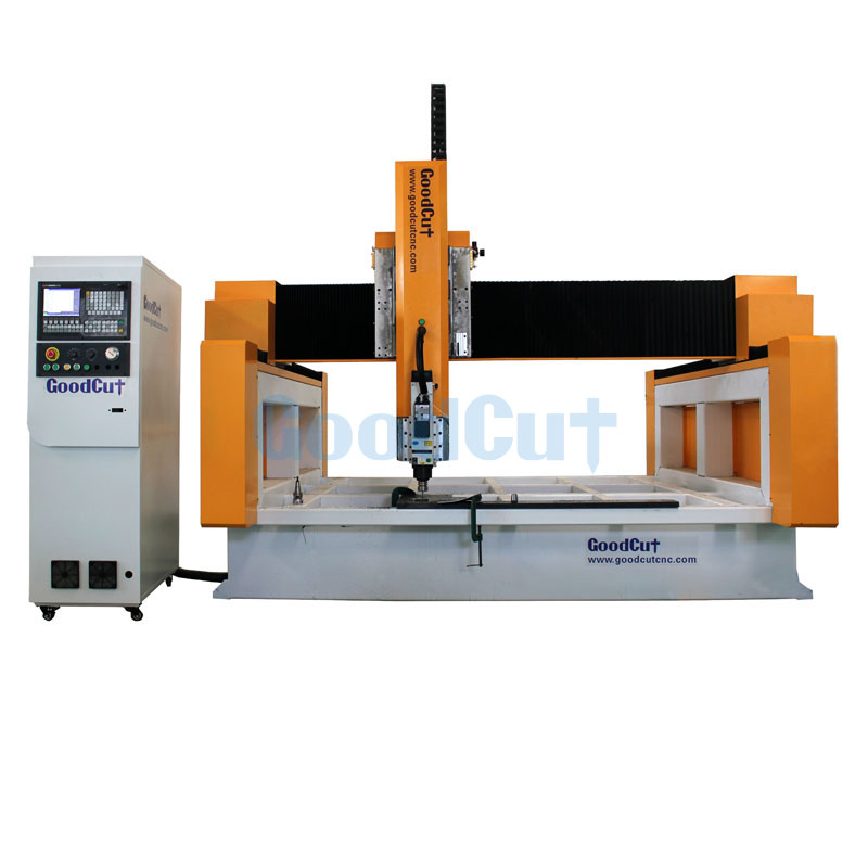 GC1325F 3 Ejes 4 Ejes 5 Ejes EPS Madera Espuma Molde Tallado 3D CNC Router Máquina de grabado y fresado