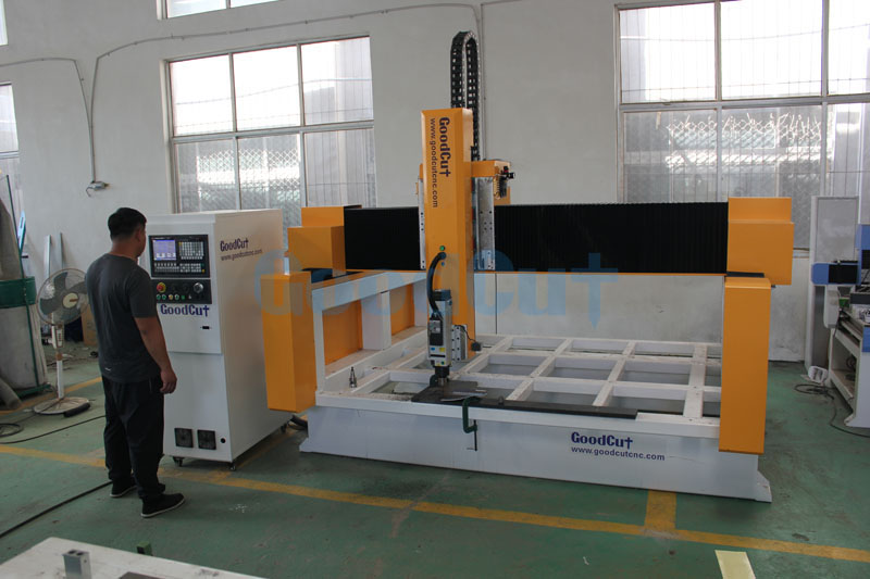 GC1325F 3 Ejes 4 Ejes 5 Ejes EPS Madera Espuma Molde Tallado 3D CNC Router Máquina de grabado y fresado