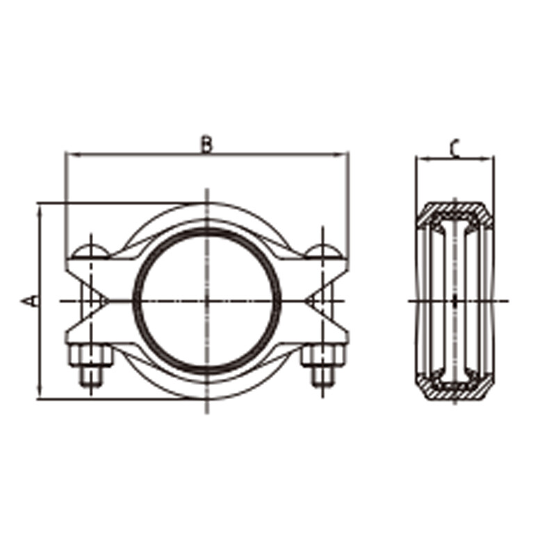 Acoplamiento rígido XGQT1