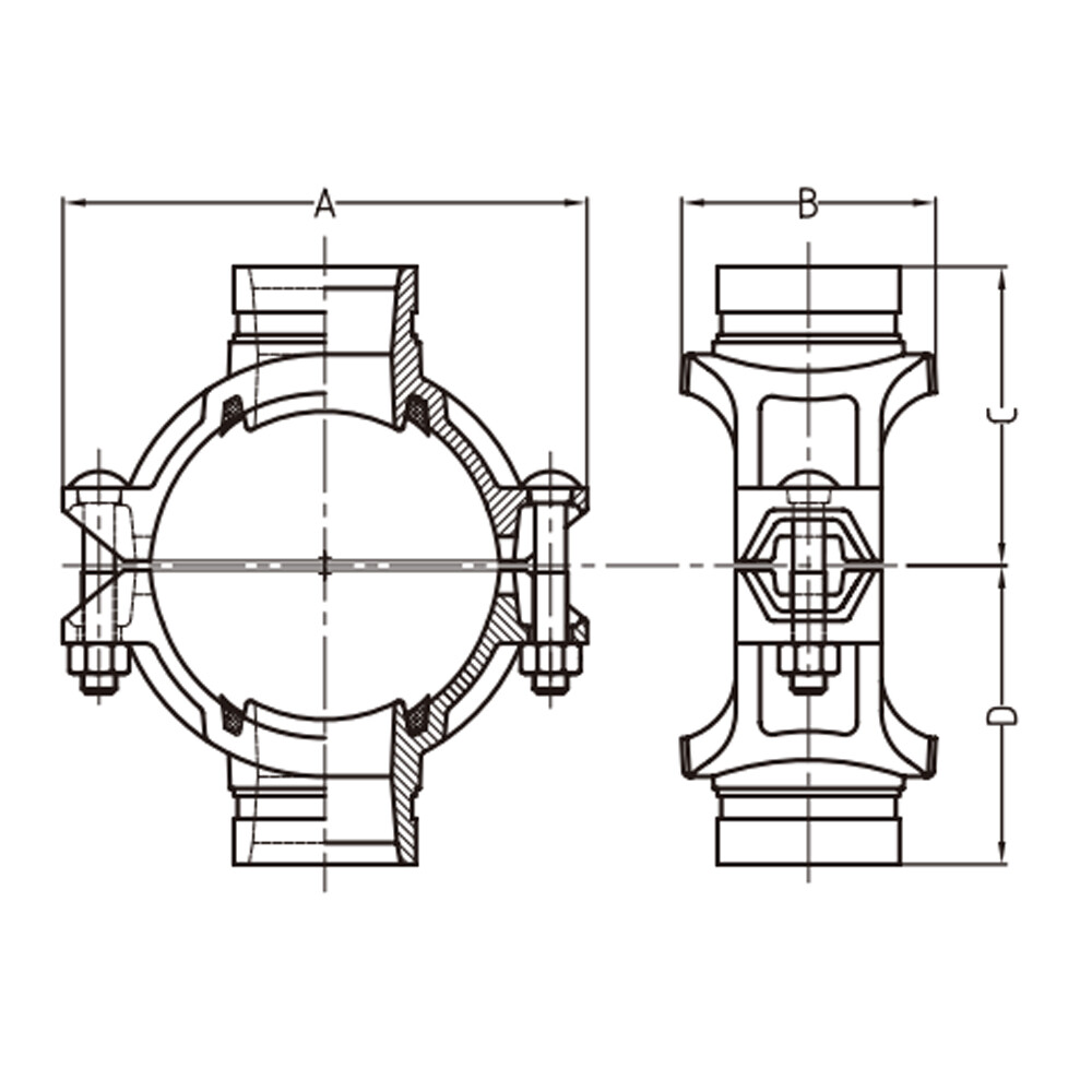 Ranurado en cruz mecánico XGQT31 Ranurado en cruz mecánico XGQT31